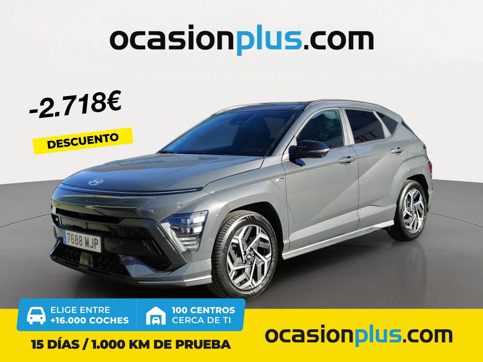 HYUNDAI Kona (1.6 TGDi N Line Style 4x4 DCT 146 kW (198 CV)) en Madrid