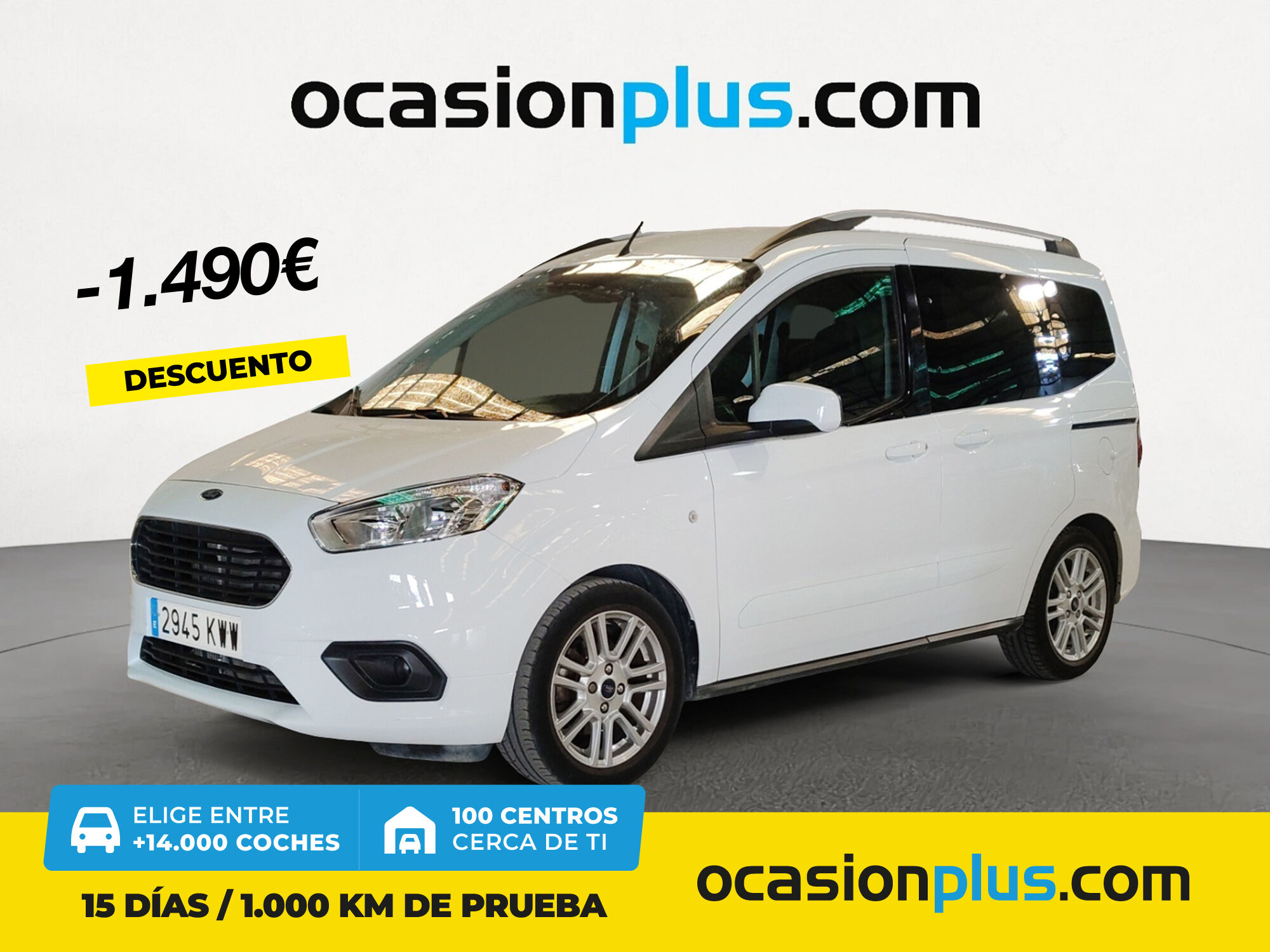 FORD Tourneo Courier (1.0 EcoBoost Titanium 74 kW (100 CV)) en Madrid