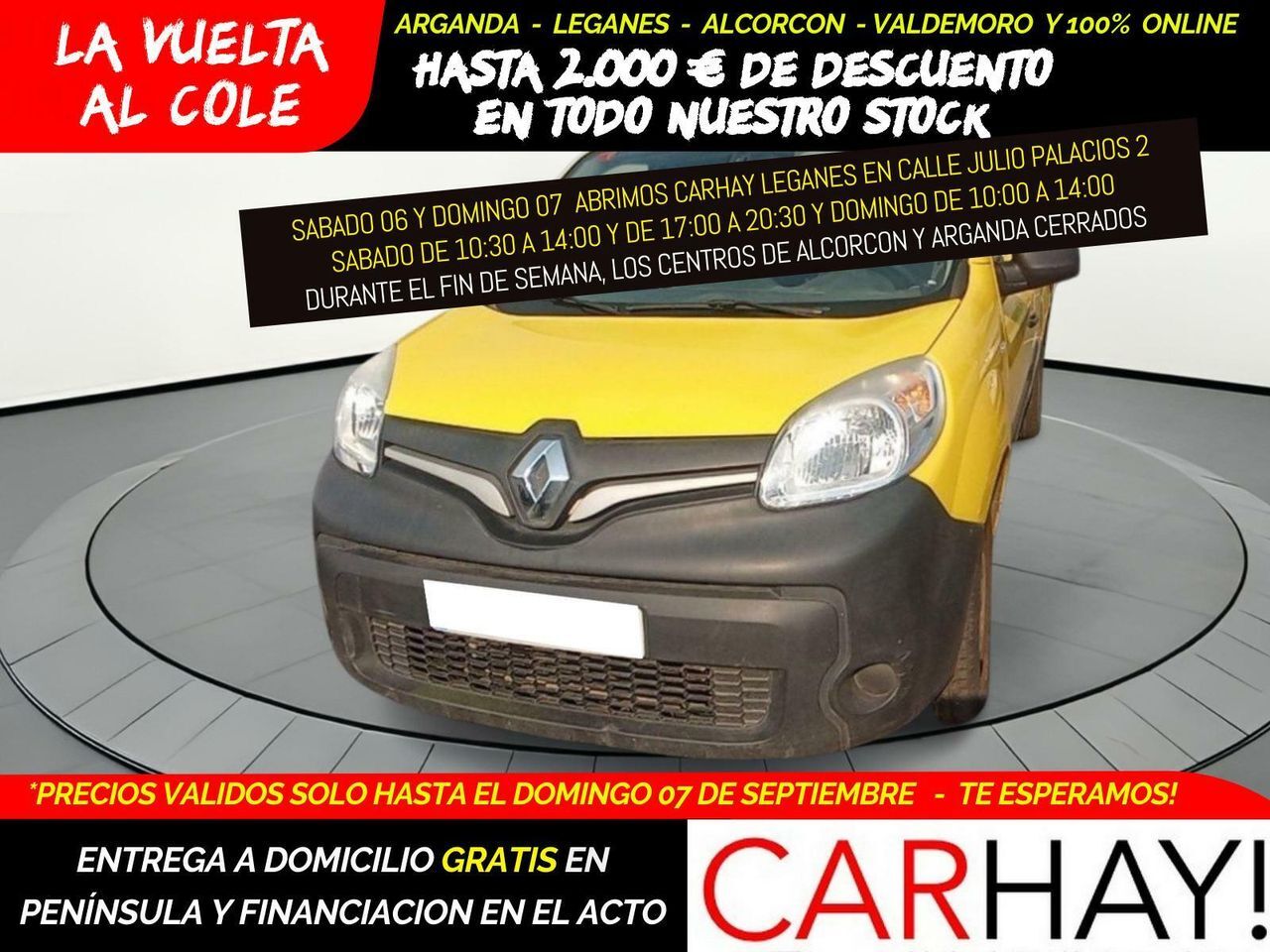 RENAULT Kangoo (EXPRESS Maxi 2p Blue dCi 70 kW (95CV)) en Madrid