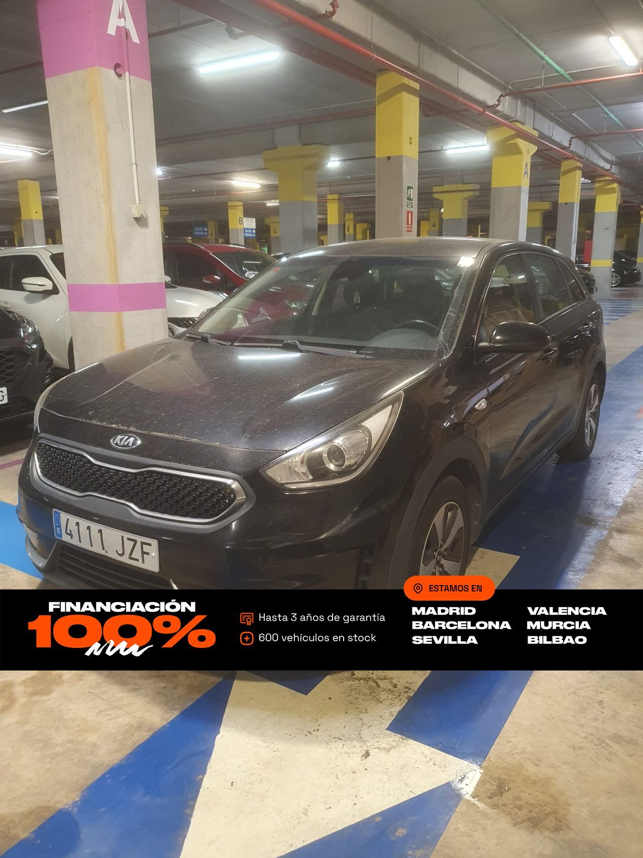 KIA Niro (1.6 GDi Híbrido Concept) en Madrid