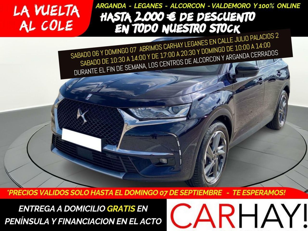 DS DS4 (CROSSBACK 1.6 E-TENSE PHEV BASTILLE+ AUT) en Madrid