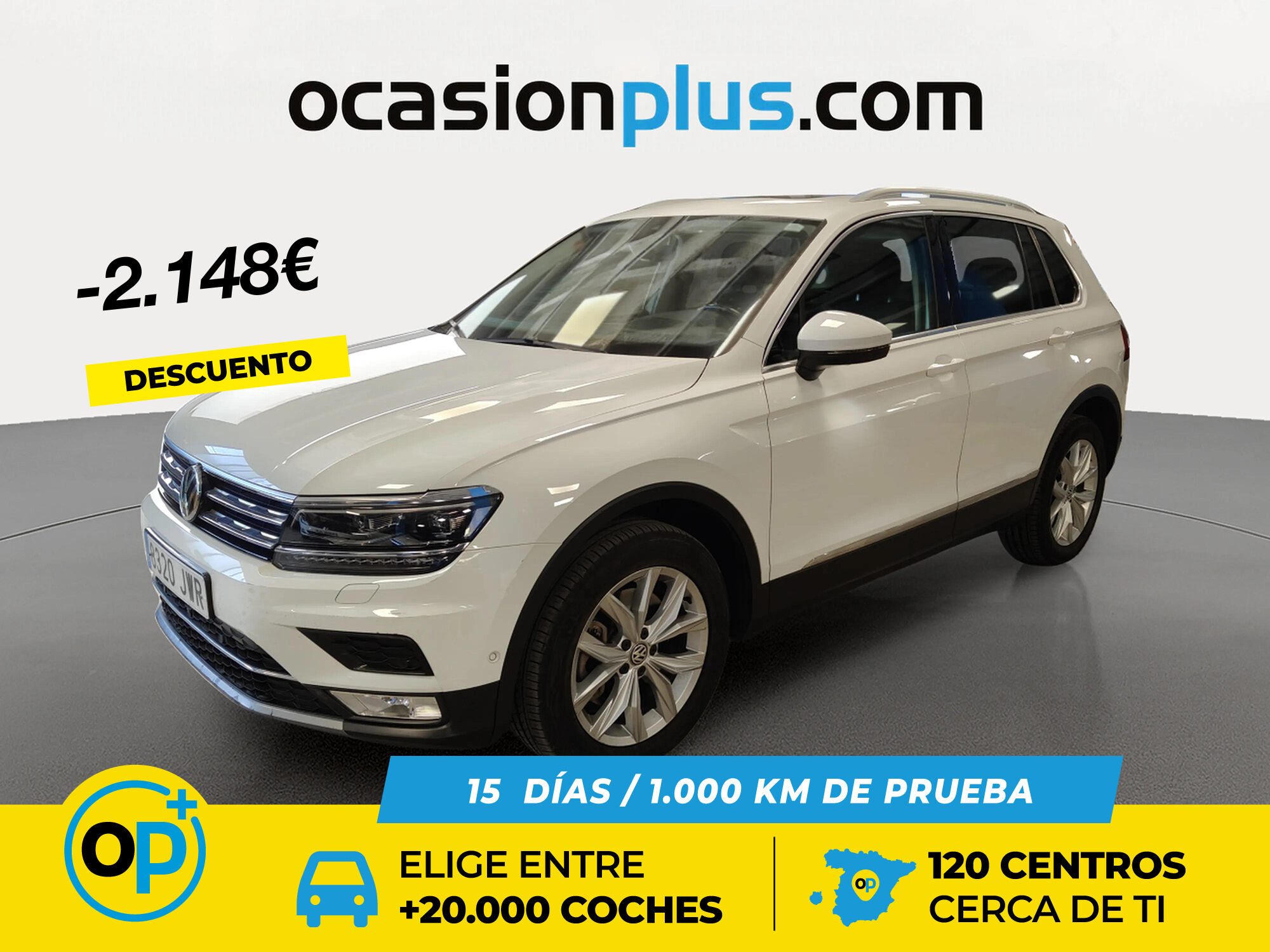 VOLKSWAGEN Tiguan (Sport 2.0 TSI 4Motion 132 kW (180 CV) DSG) en Madrid