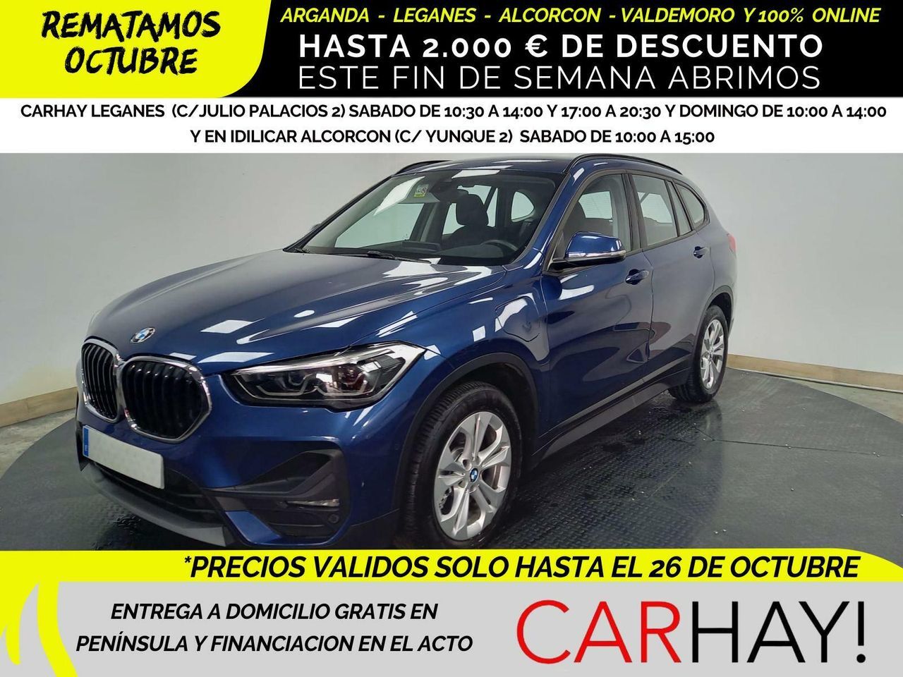 BMW X1 (1.5 XDRIVE25E Mirror Driving Assistant) en Madrid