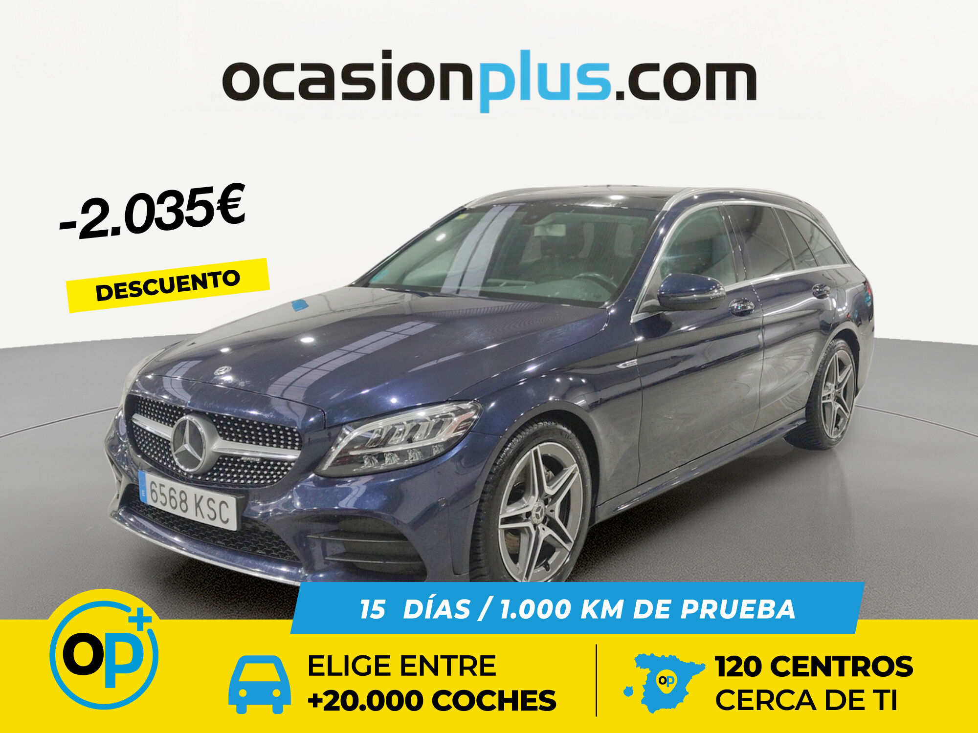 MERCEDES Clase C (Estate 220 d 143 kW (194 CV)) en Madrid