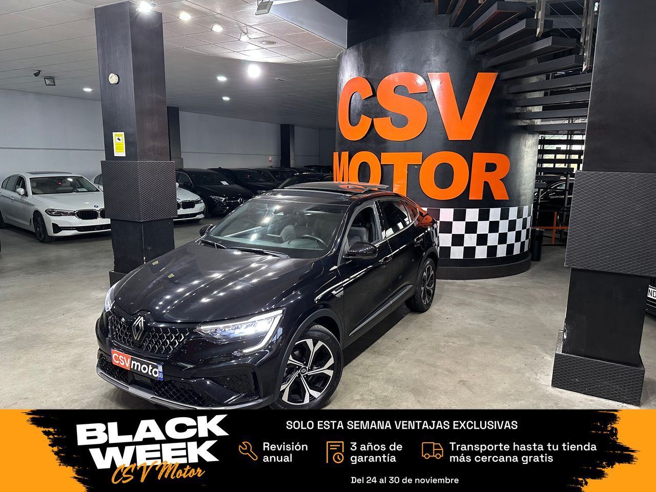 RENAULT Arkana (Techno TCe 103kW(140CV) EDC mild hybrid) en Madrid