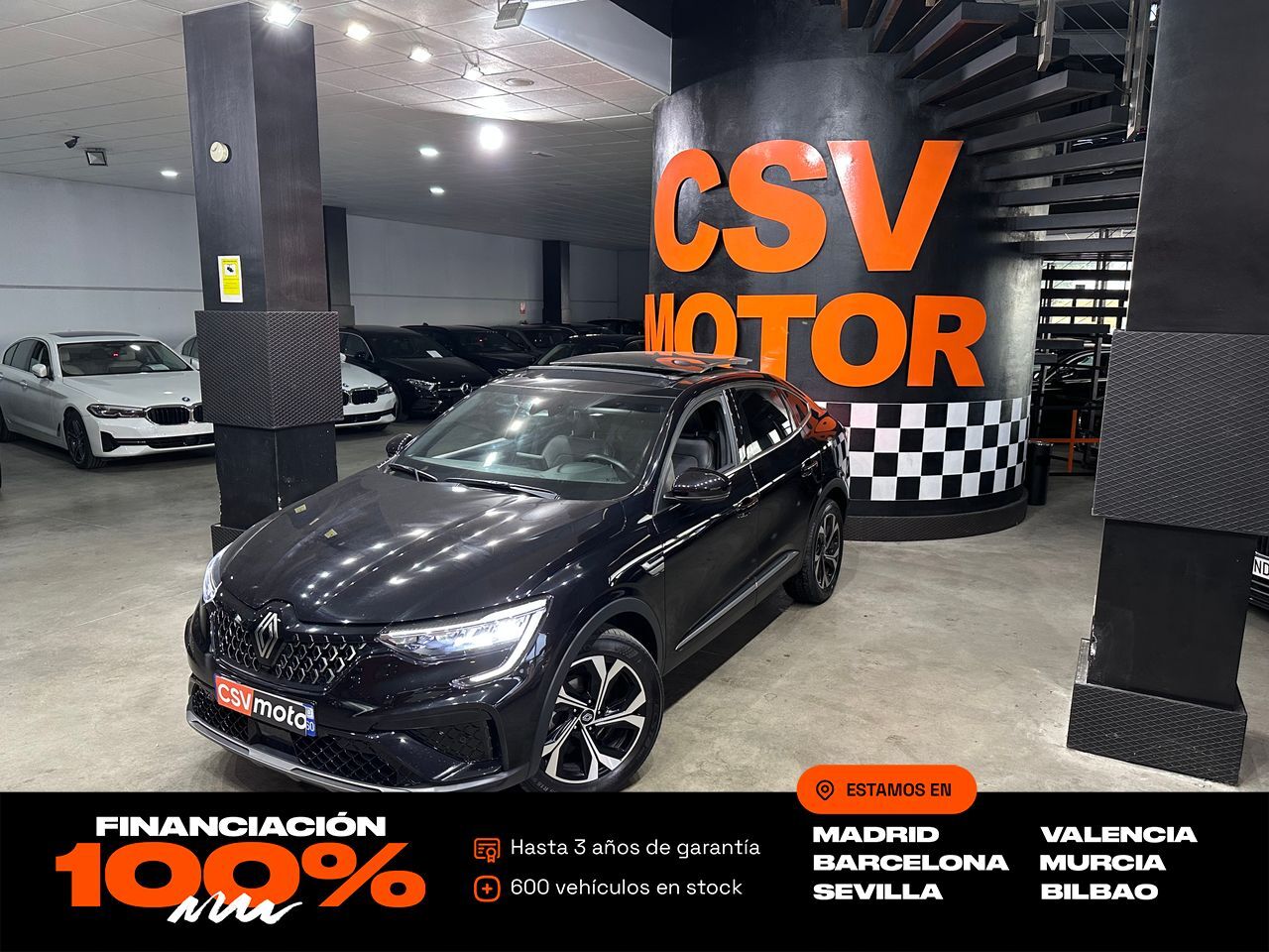 RENAULT Arkana (Techno TCe 103kW(140CV) EDC mild hybrid) en Madrid