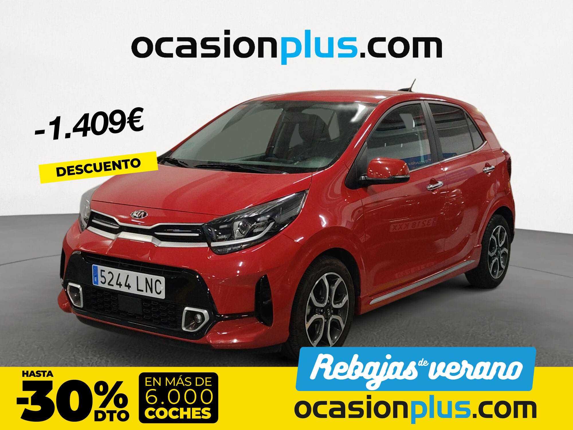 KIA Picanto (1.0 T-GDi GT Line 74 kW (100 CV)) en Madrid