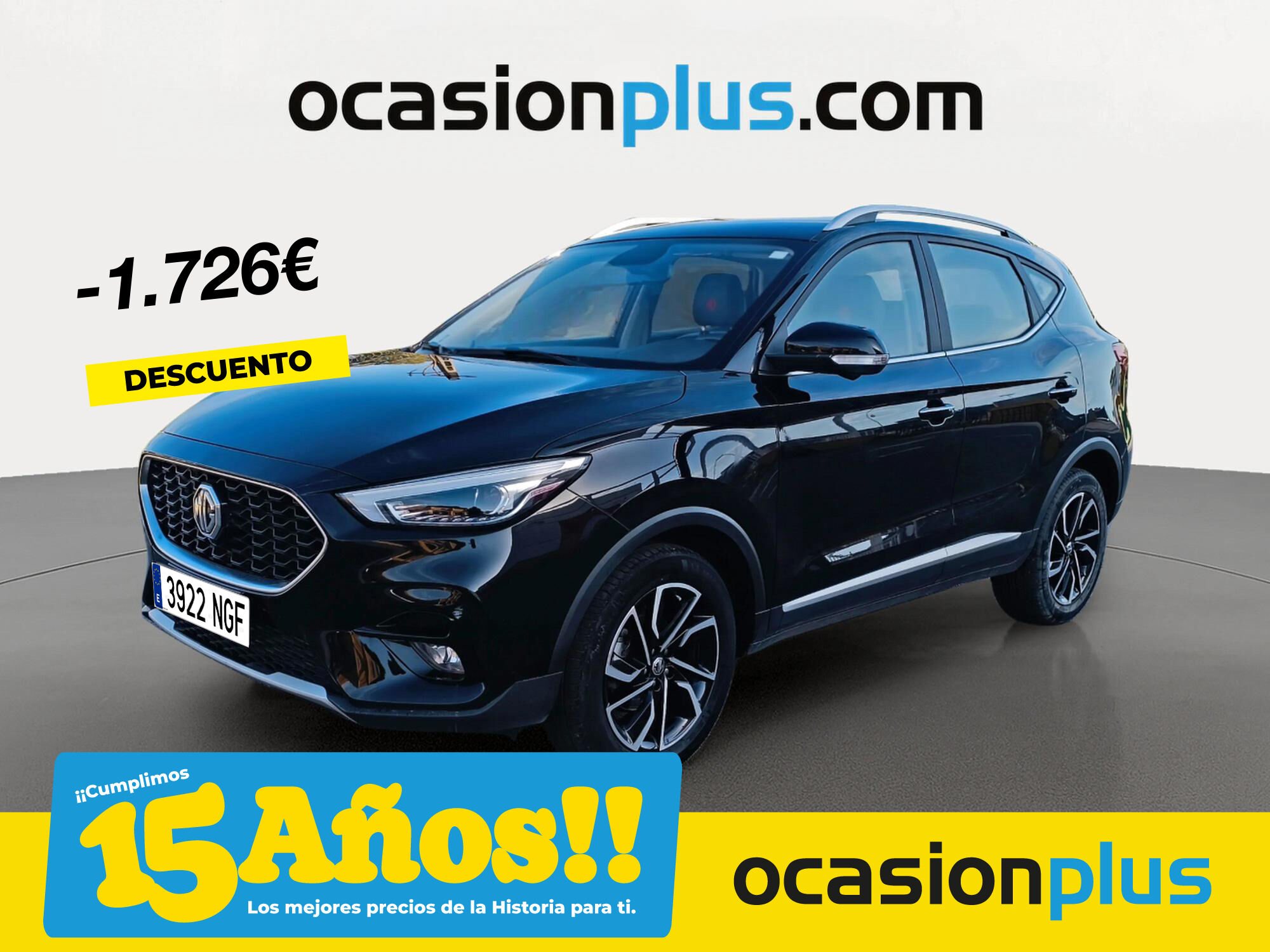 MG ZS (1.0T Luxury Auto 82 kW (111 CV)) en Madrid