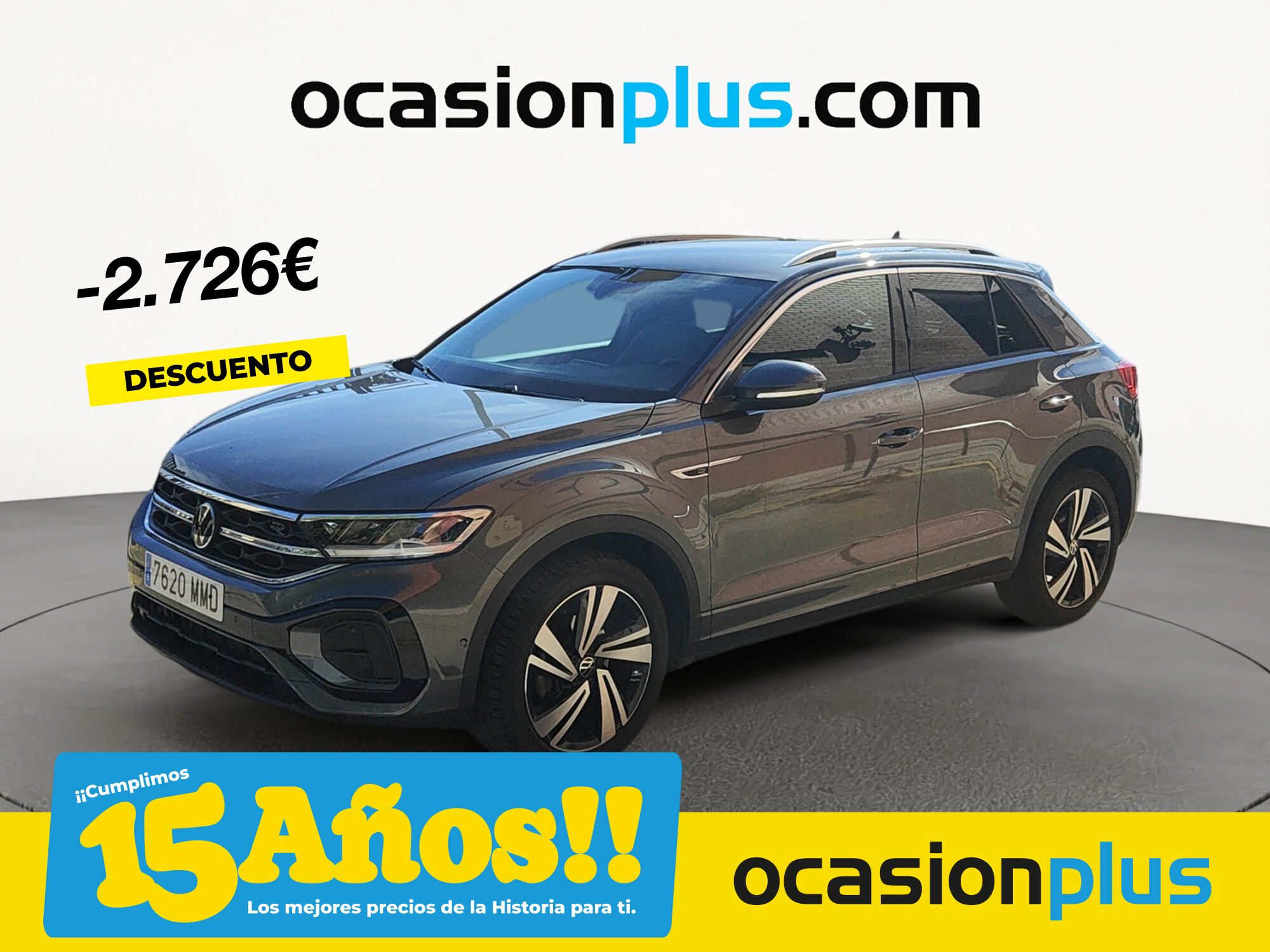 VOLKSWAGEN T-Roc (R-Line 1.5 TSI 110 kW (150 CV) DSG) en Madrid