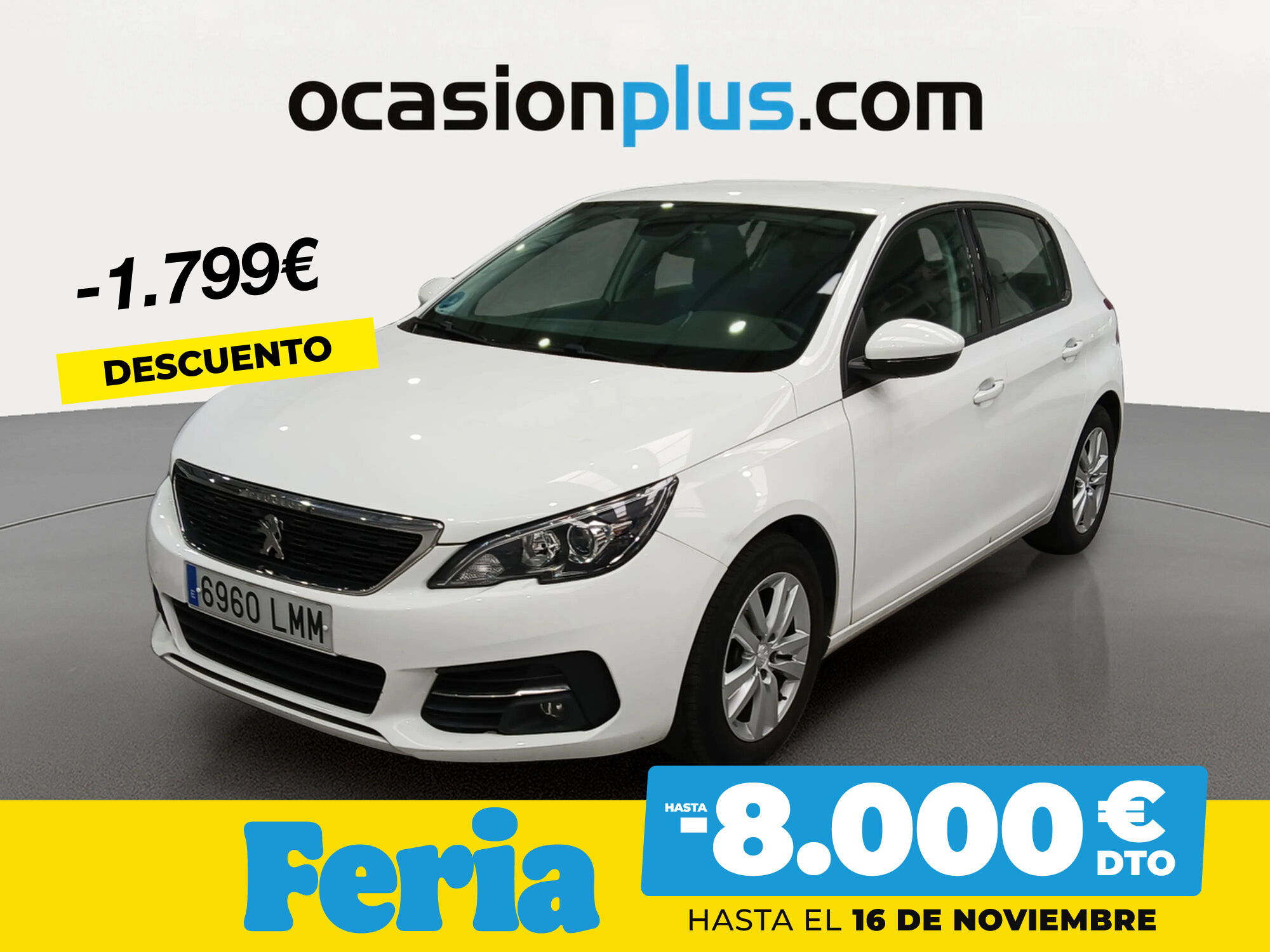 PEUGEOT 308 (PureTech 110 S&S Active Pack 81 kW (110 CV)) en Madrid