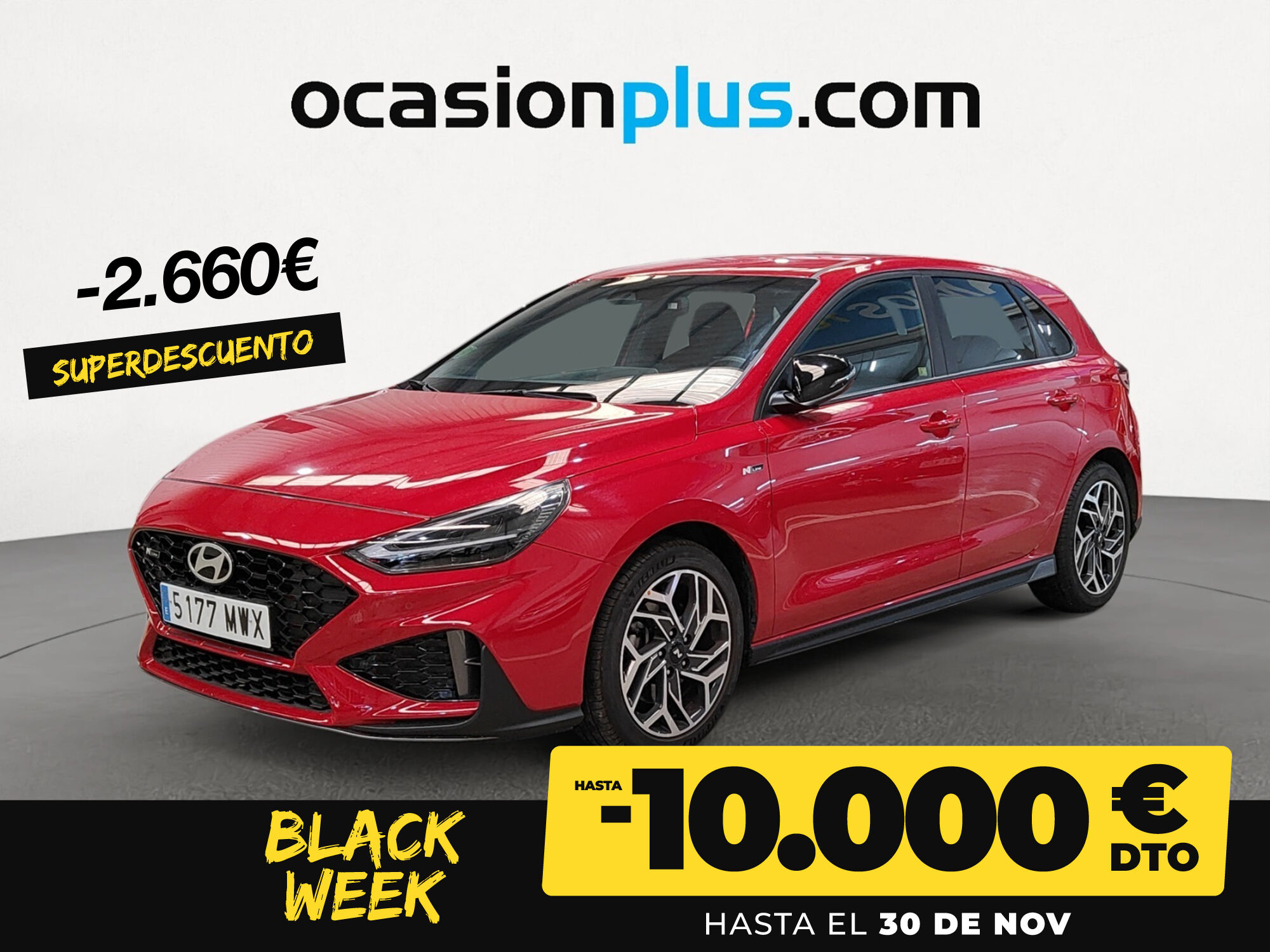 HYUNDAI i30 (1.0 TGDI N Line 74 kW (100 CV)) en Madrid