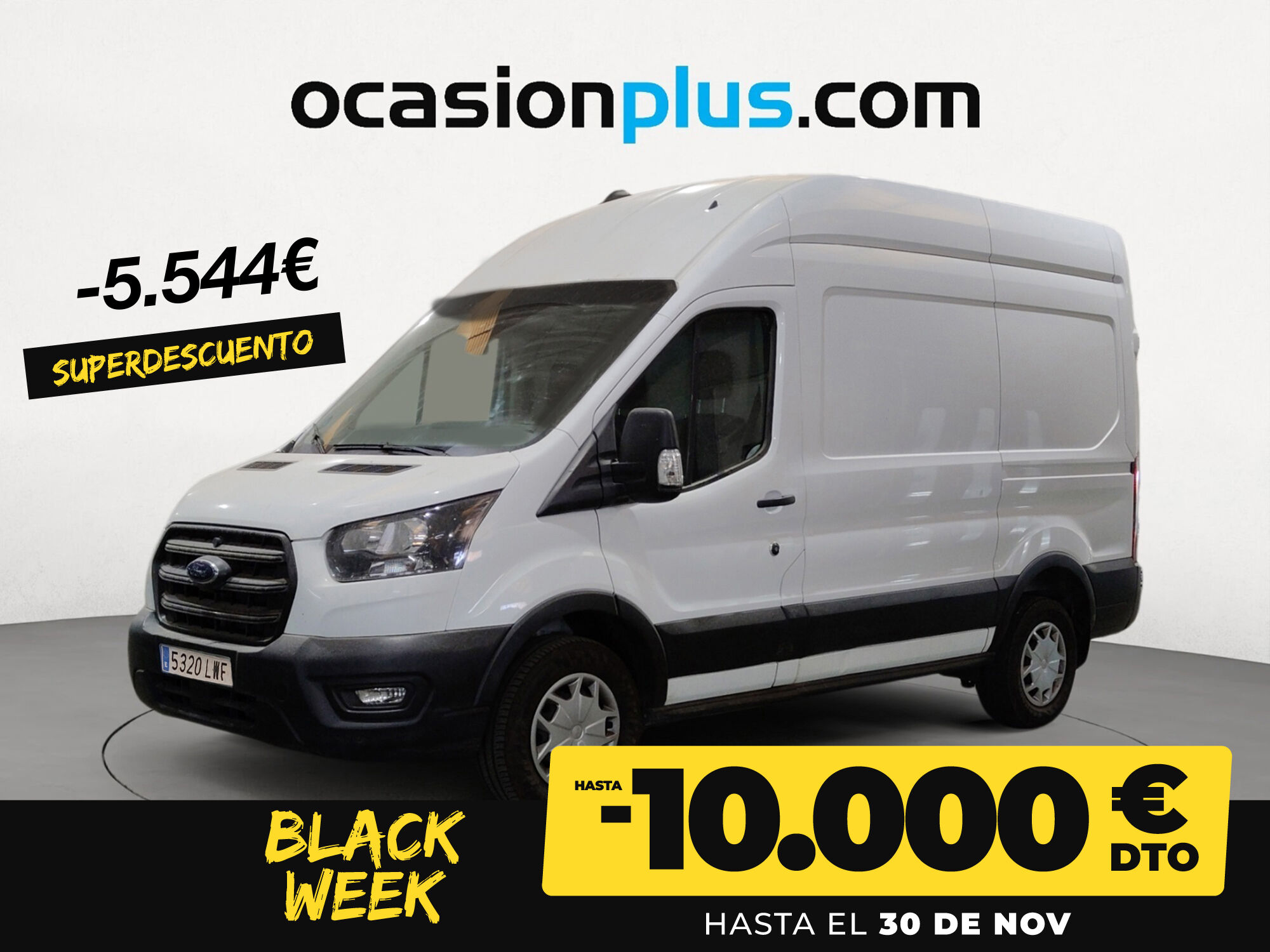 FORD Transit (Furgon 350 MHEV L2H2 Trend RWD 96 kW (130 CV)) en Madrid
