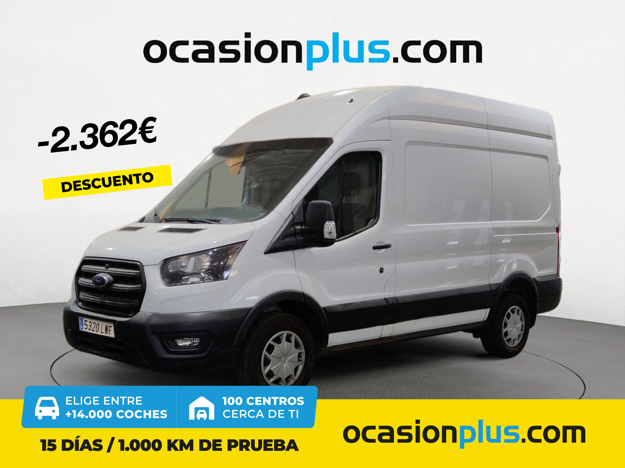 FORD Transit (Furgon 350 MHEV L2H2 Trend RWD 96 kW (130 CV)) en Madrid