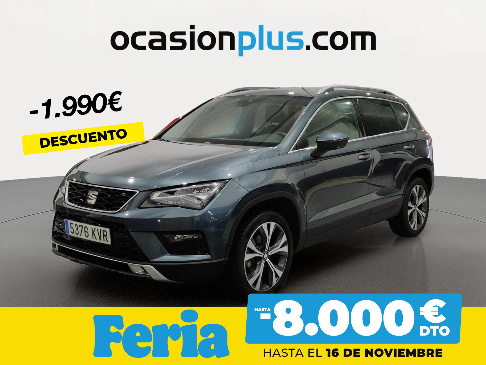 SEAT Ateca (1.5 TSI Xcellence Edition 110 kW (150 CV)) en Madrid