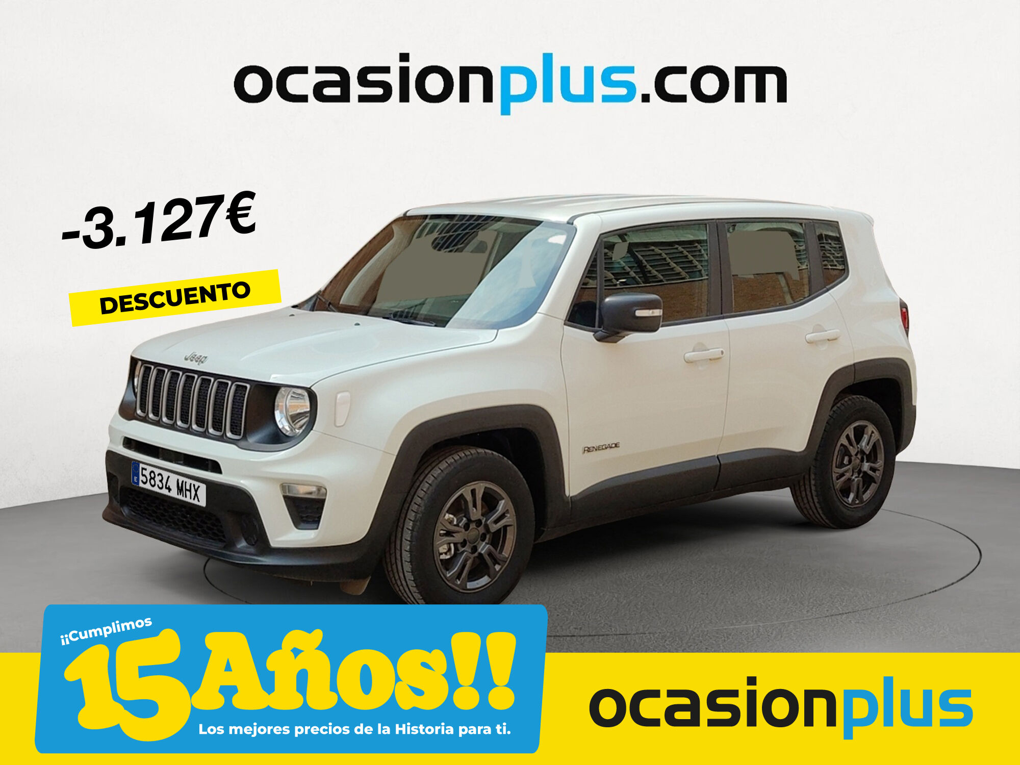 JEEP Renegade (eHybrid Longitude ATX 96 kW (130 CV)) en Madrid