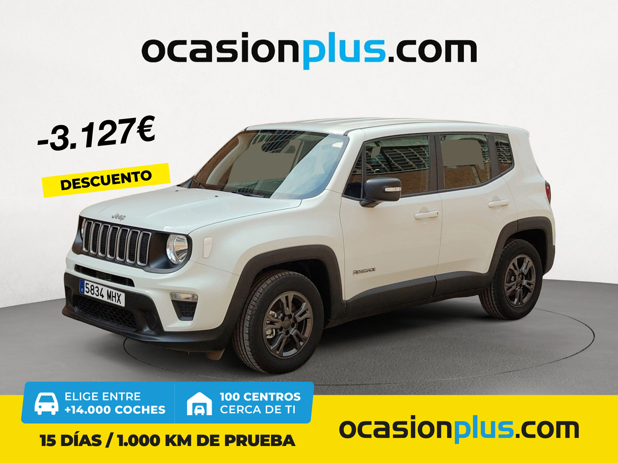 JEEP Renegade (eHybrid Longitude ATX 96 kW (130 CV)) en Madrid