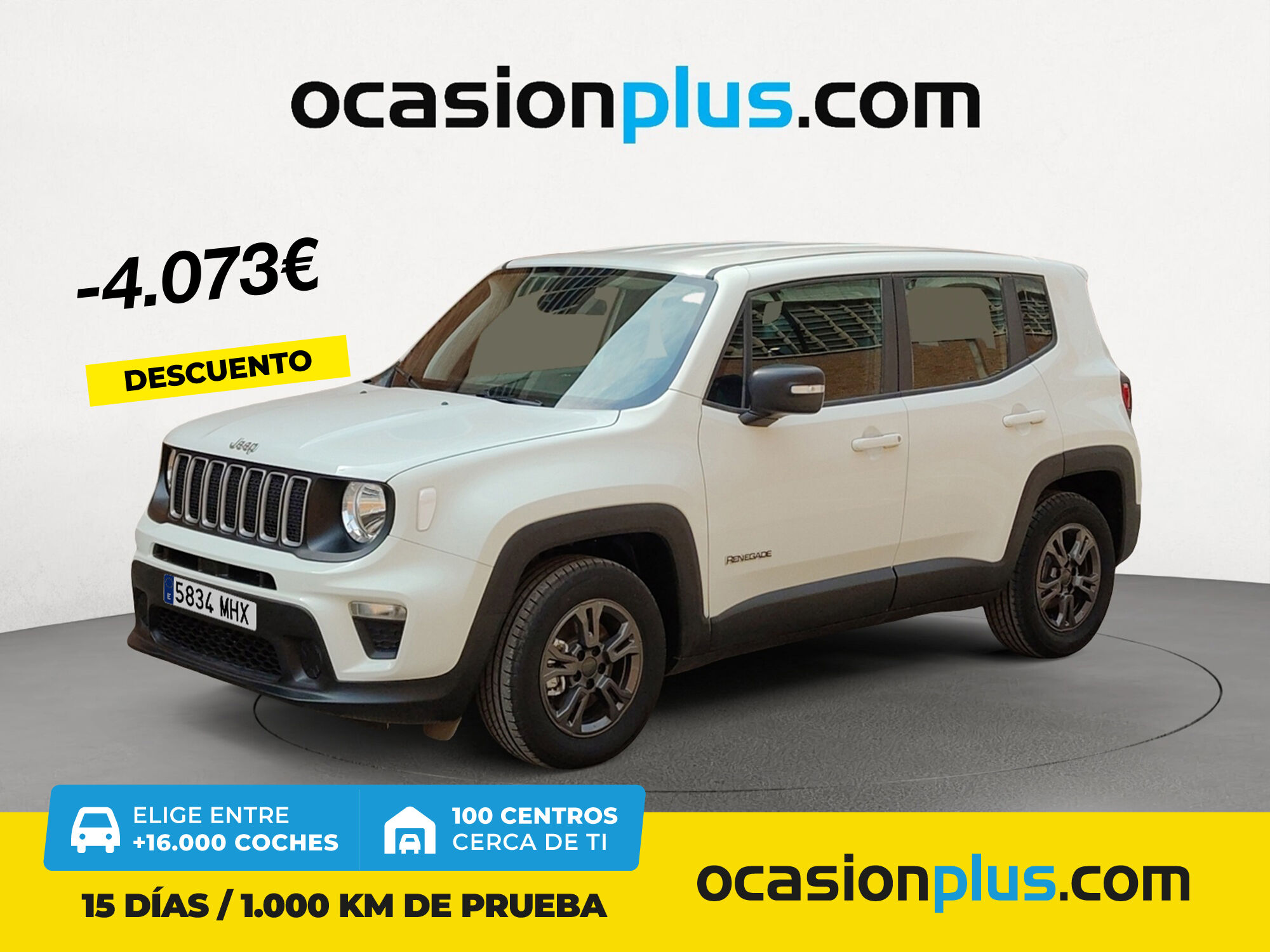 JEEP Renegade (eHybrid Longitude ATX 96 kW (130 CV)) en Madrid