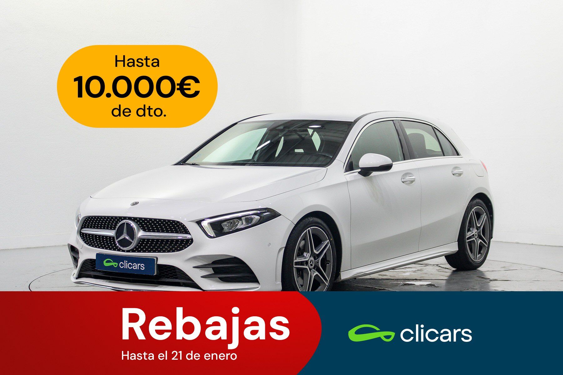 MERCEDES Clase A (A 180d 7G-DCT) en Madrid