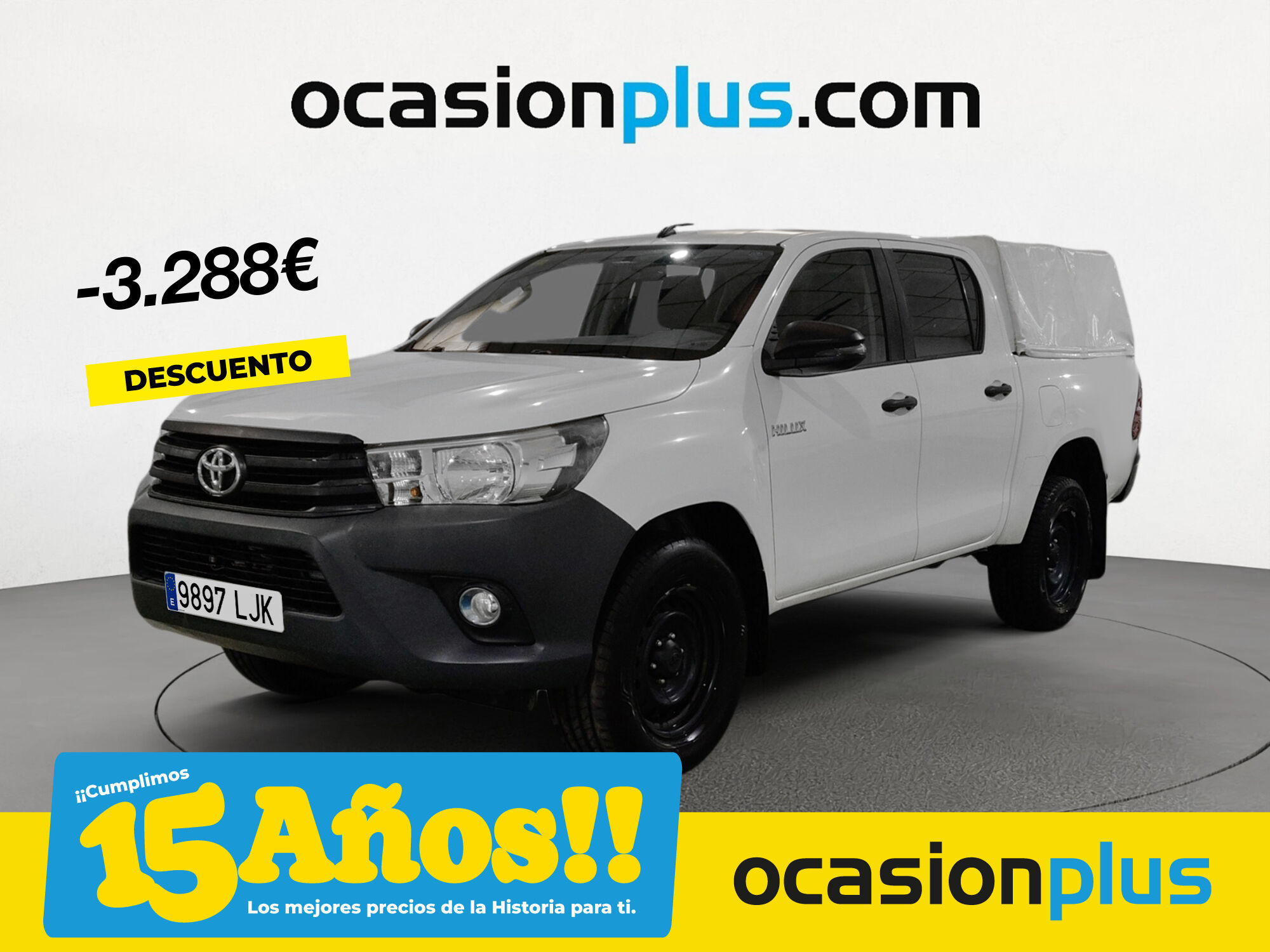 TOYOTA Hilux (2.4 D-4D Doble Cabina GX 110 kW (150 CV)) en Madrid