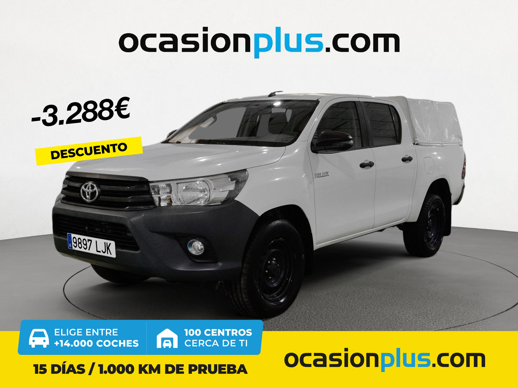 TOYOTA Hilux (2.4 D-4D Doble Cabina GX 110 kW (150 CV)) en Madrid
