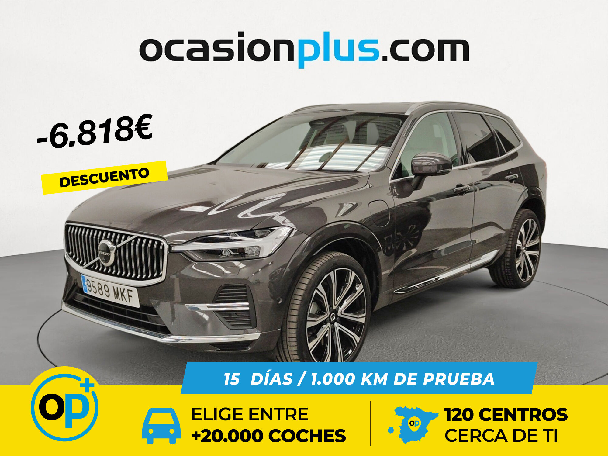 VOLVO XC60 (T6 Recharge Ultimate Bright AWD Auto 257 kW (350 CV)) en Madrid