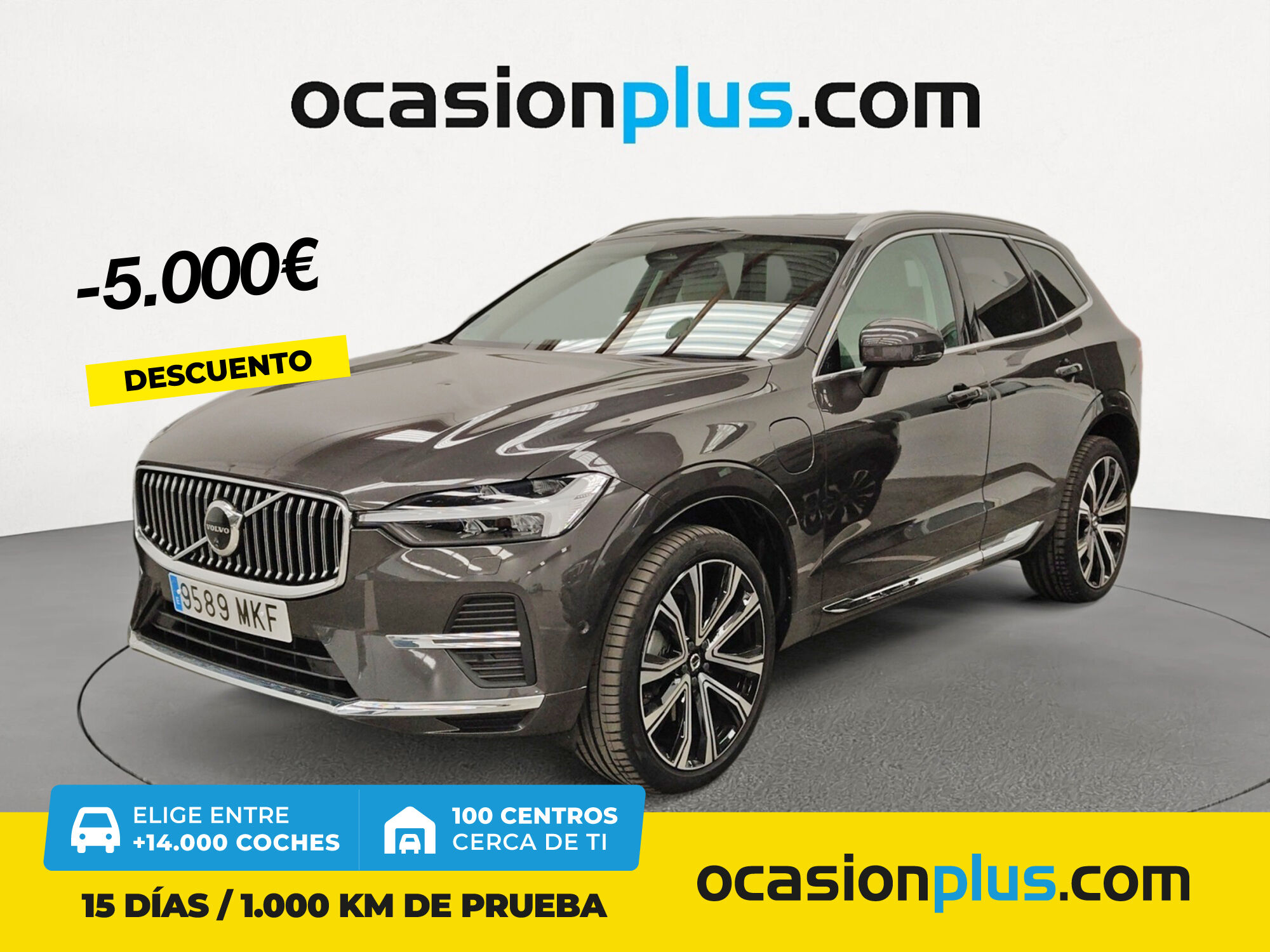 VOLVO XC60 (T6 Recharge Ultimate Bright AWD Auto 257 kW (350 CV)) en Madrid