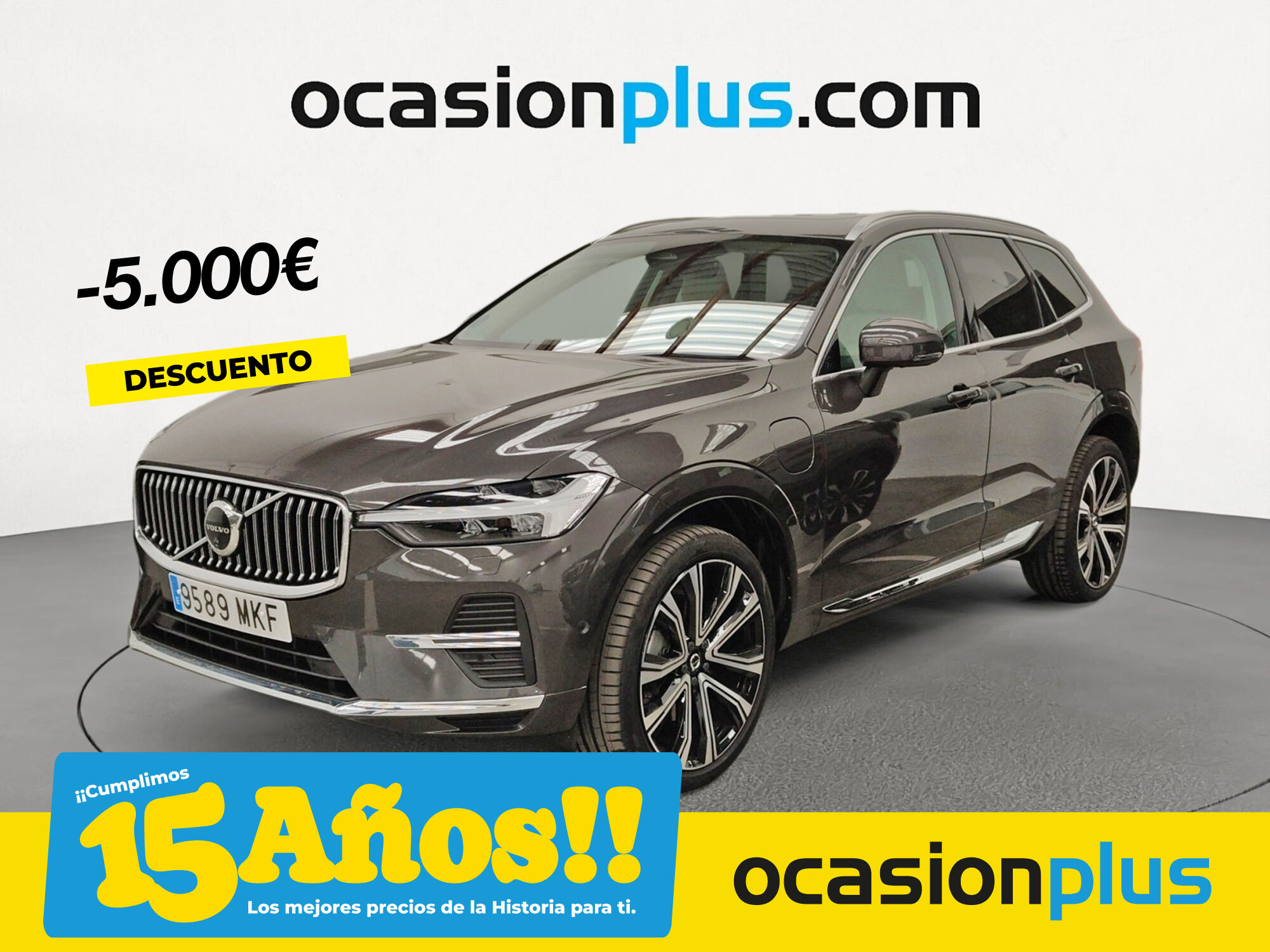 VOLVO XC60 (T6 Recharge Ultimate Bright AWD Auto 257 kW (350 CV)) en Madrid