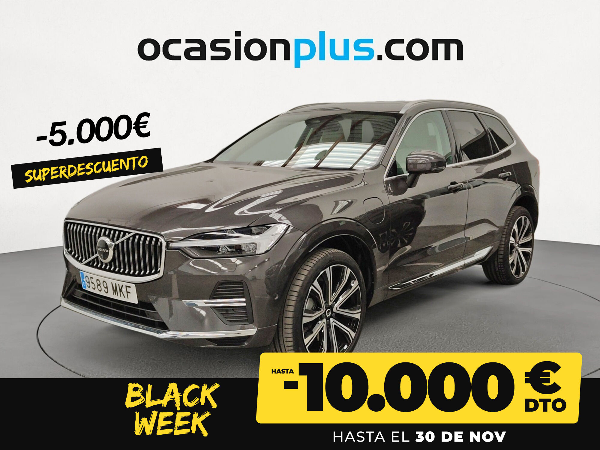 VOLVO XC60 (T6 Recharge Ultimate Bright AWD Auto 257 kW (350 CV)) en Madrid