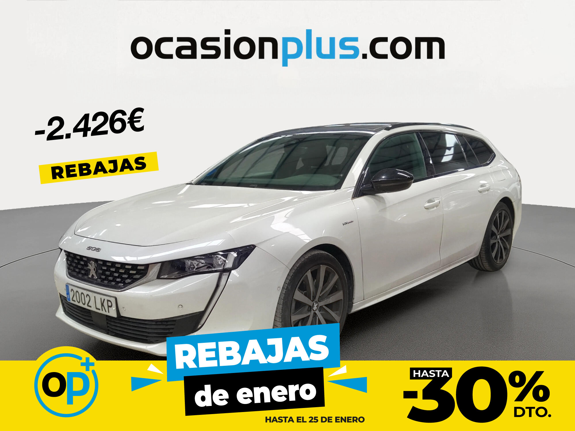 PEUGEOT 508 (Hybrid 225 GT Line e-EAT8 165 kW (225 CV)) en Madrid