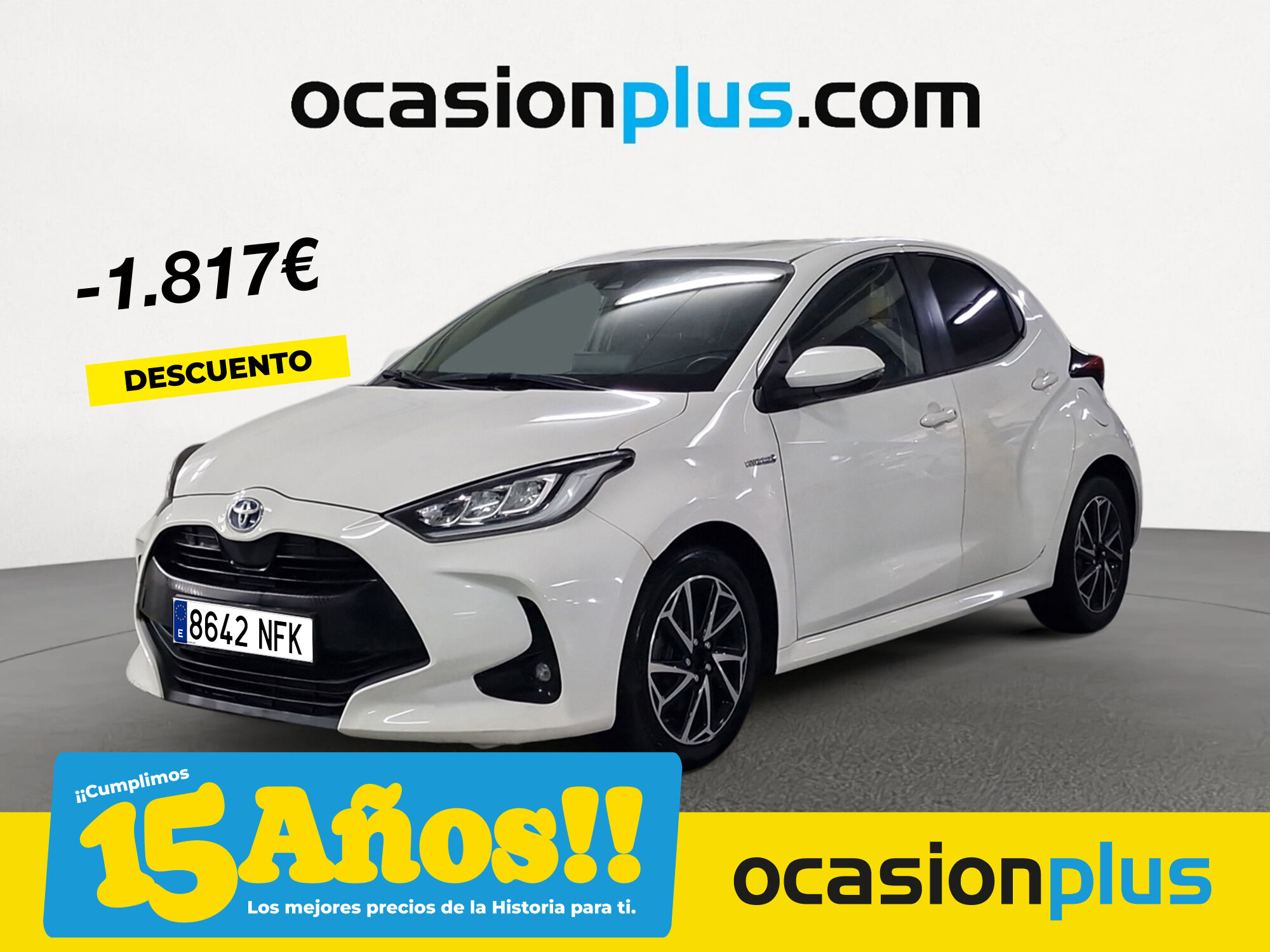 TOYOTA Yaris (1.5 120H Business Plus 85 kW (116 CV)) en Madrid