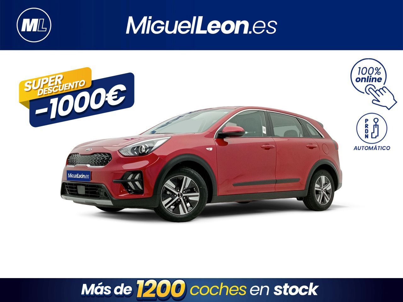 KIA Niro (1.6 GDi HEV 104kW (141CV) Drive) en Palmas, Las