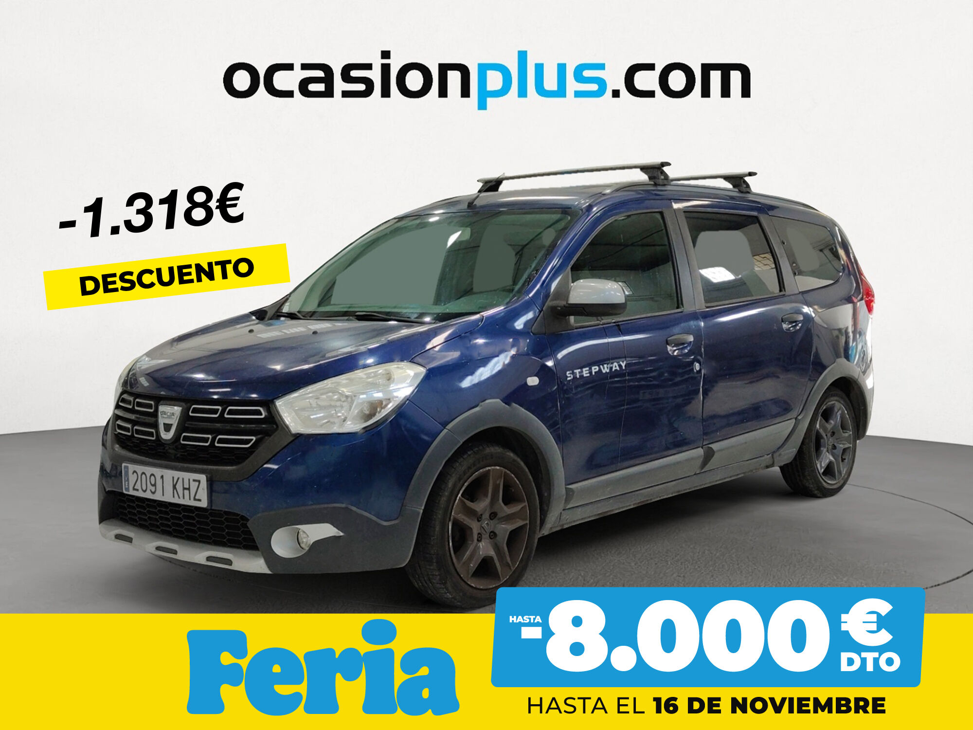 DACIA Lodgy (Stepway dCi 79 kW (107 CV)) en Madrid