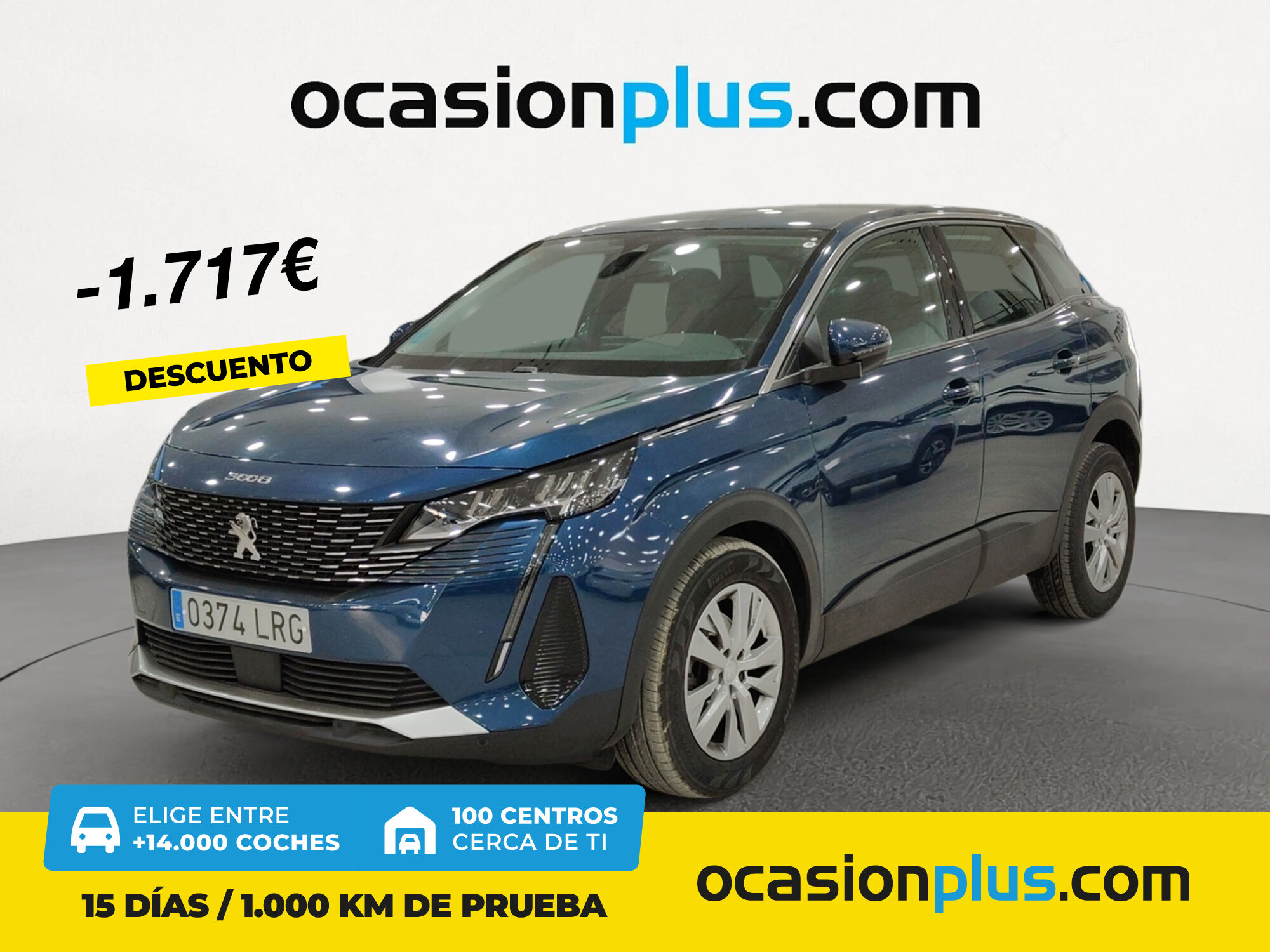 PEUGEOT 3008 (BlueHDi 130 S&S Active Pack 96 kW (130 CV)) en Madrid