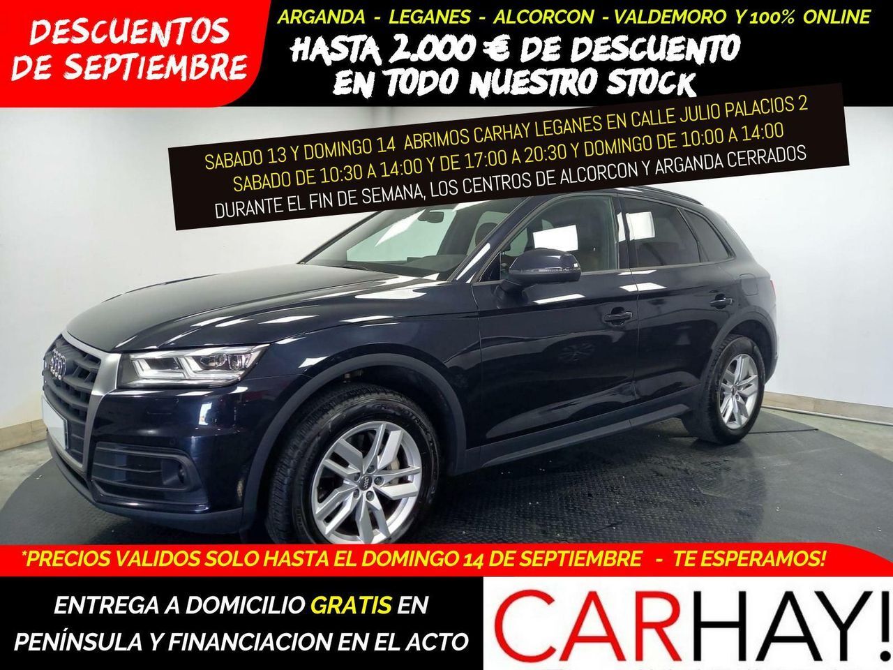 AUDI Q5 (50 TFSI E PHEVQ S TRONIC AUT) en Madrid