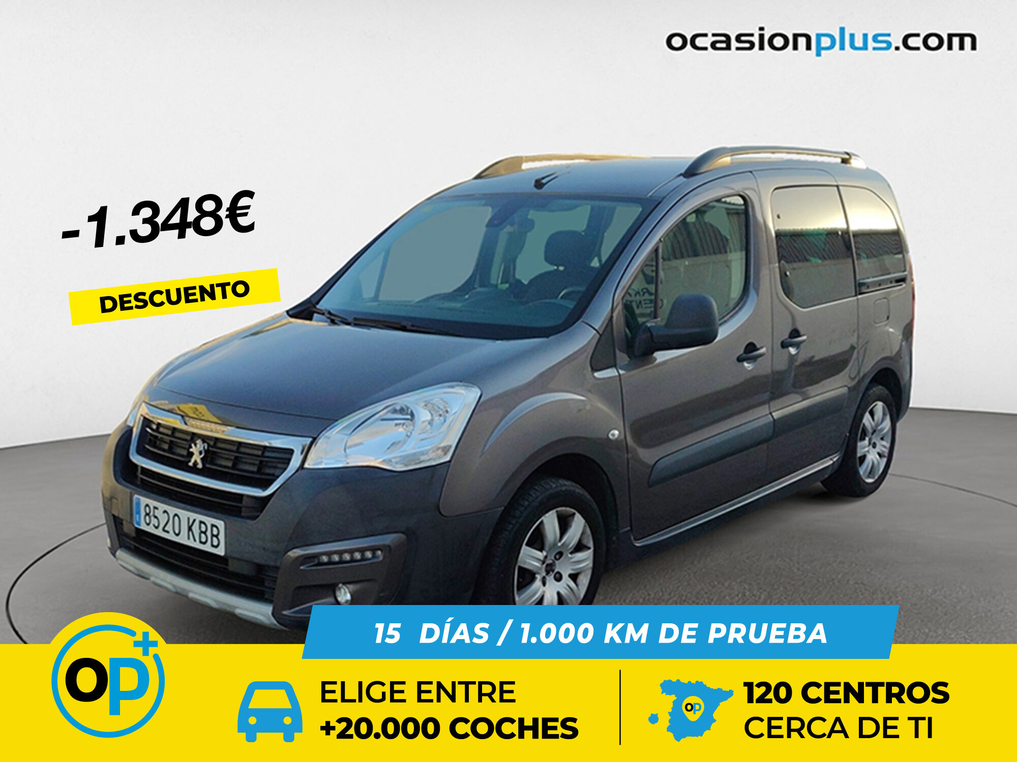 PEUGEOT Partner (BlueHDi 100 Outdoor 74 kW (100 CV)) en Madrid