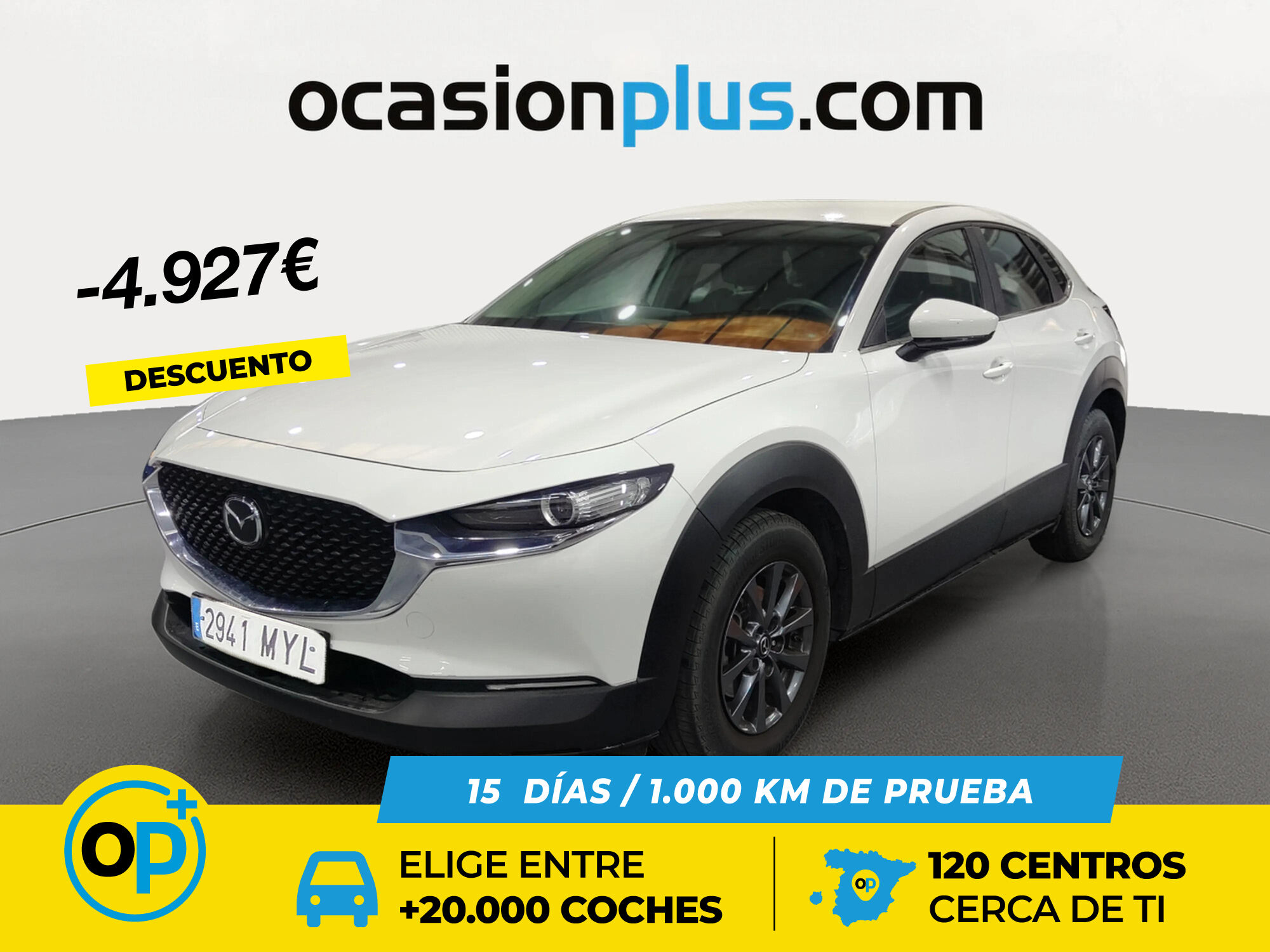 MAZDA CX-30 (2.5 e-Skyactive G MHEV Prime-Line AT 103 kW (140 CV)) en Madri