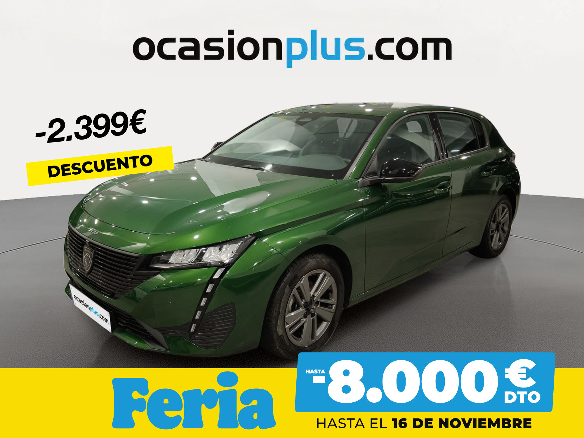 PEUGEOT 308 (PureTech 130 S&S Active EAT8 96 kW (130 CV)) en Madrid