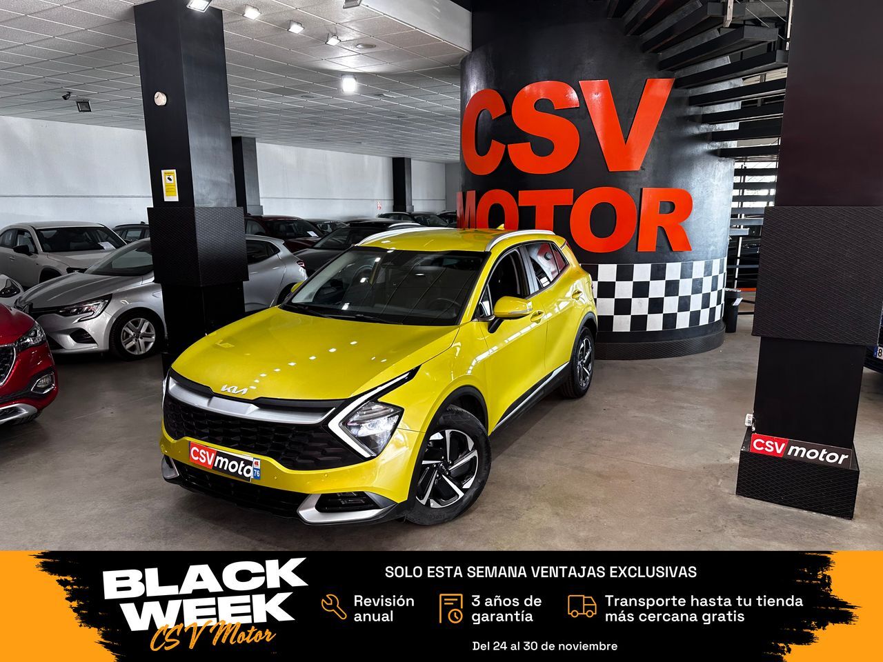 KIA Sportage (1.6 T-GDi 110kW (150CV) Drive 4x2) en Madrid