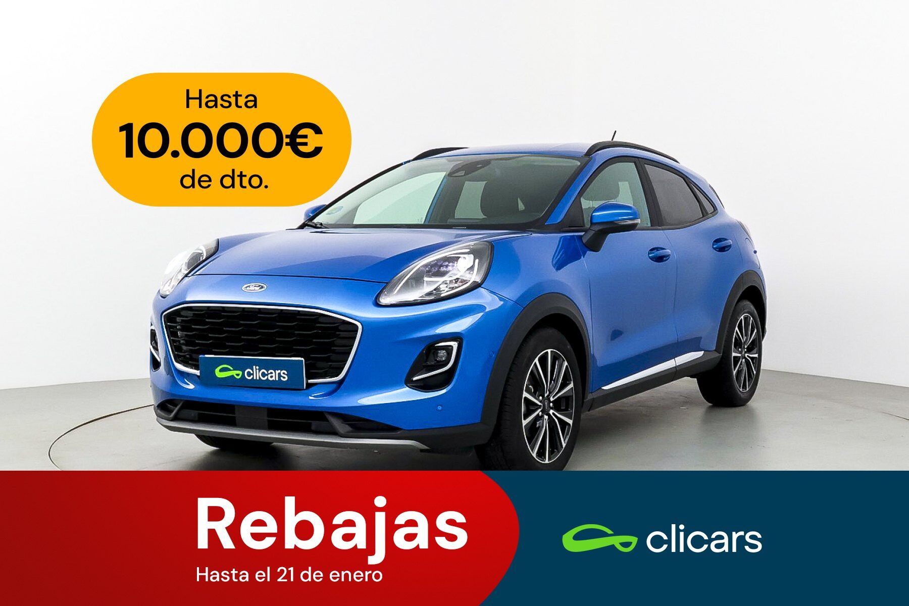 FORD Puma (Puma 1.0 EcoBoost MHEV Titanium 125) en Madrid