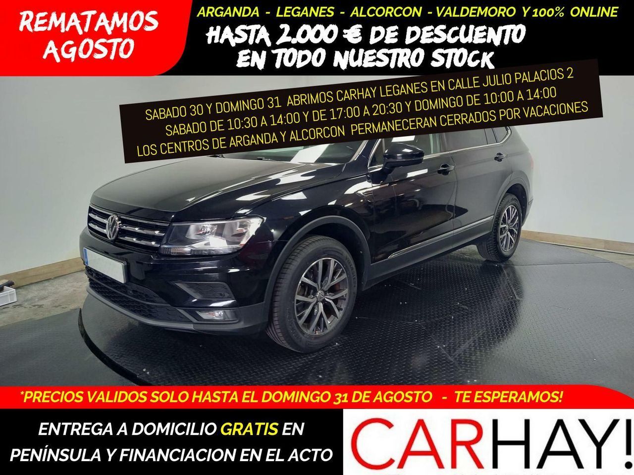 VOLKSWAGEN Tiguan (ALLSPACE 2.0 TDi SCR 7plazas DSG) en Madrid