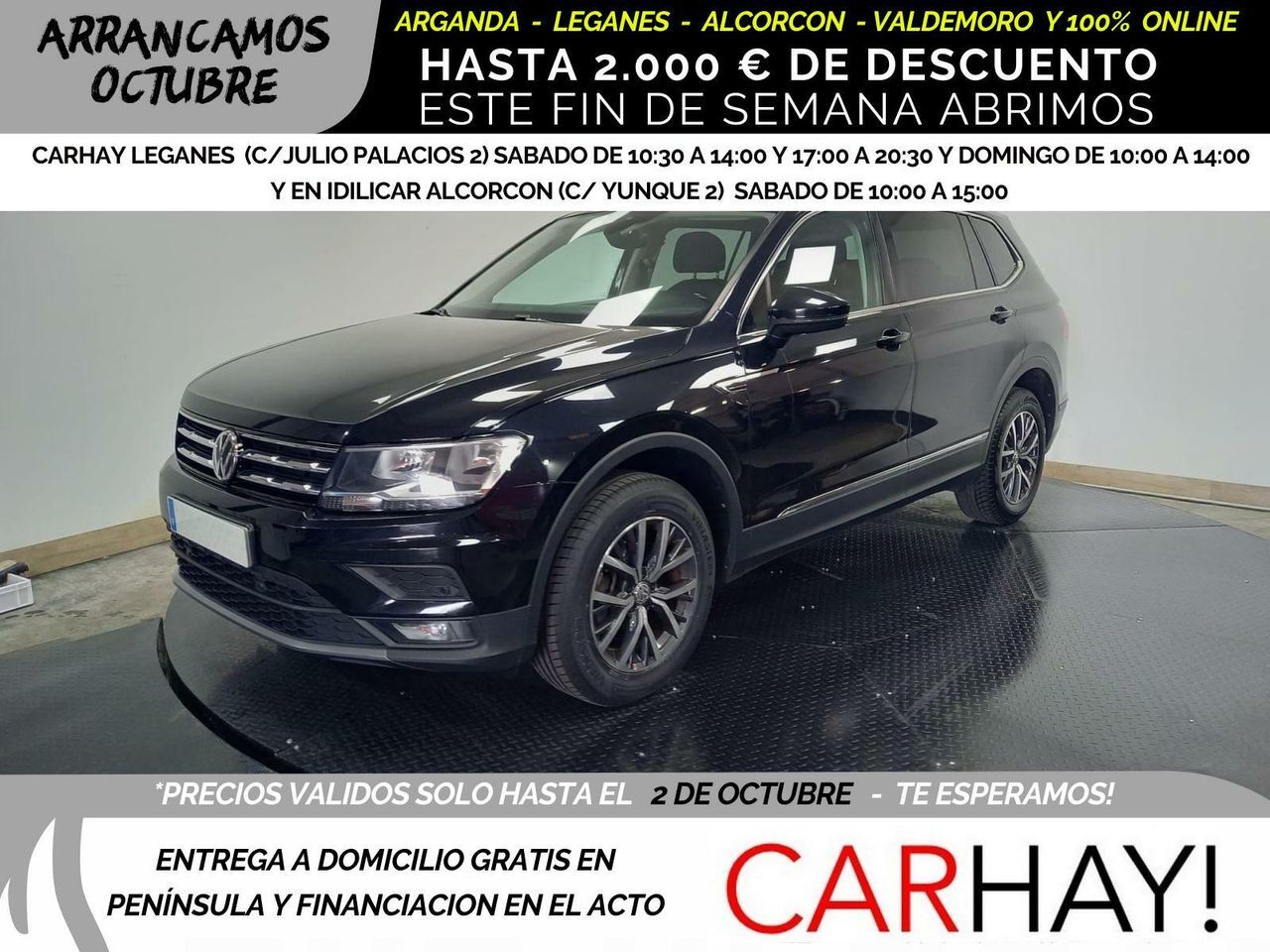VOLKSWAGEN Tiguan (ALLSPACE 2.0 TDi SCR 7plazas DSG) en Madrid