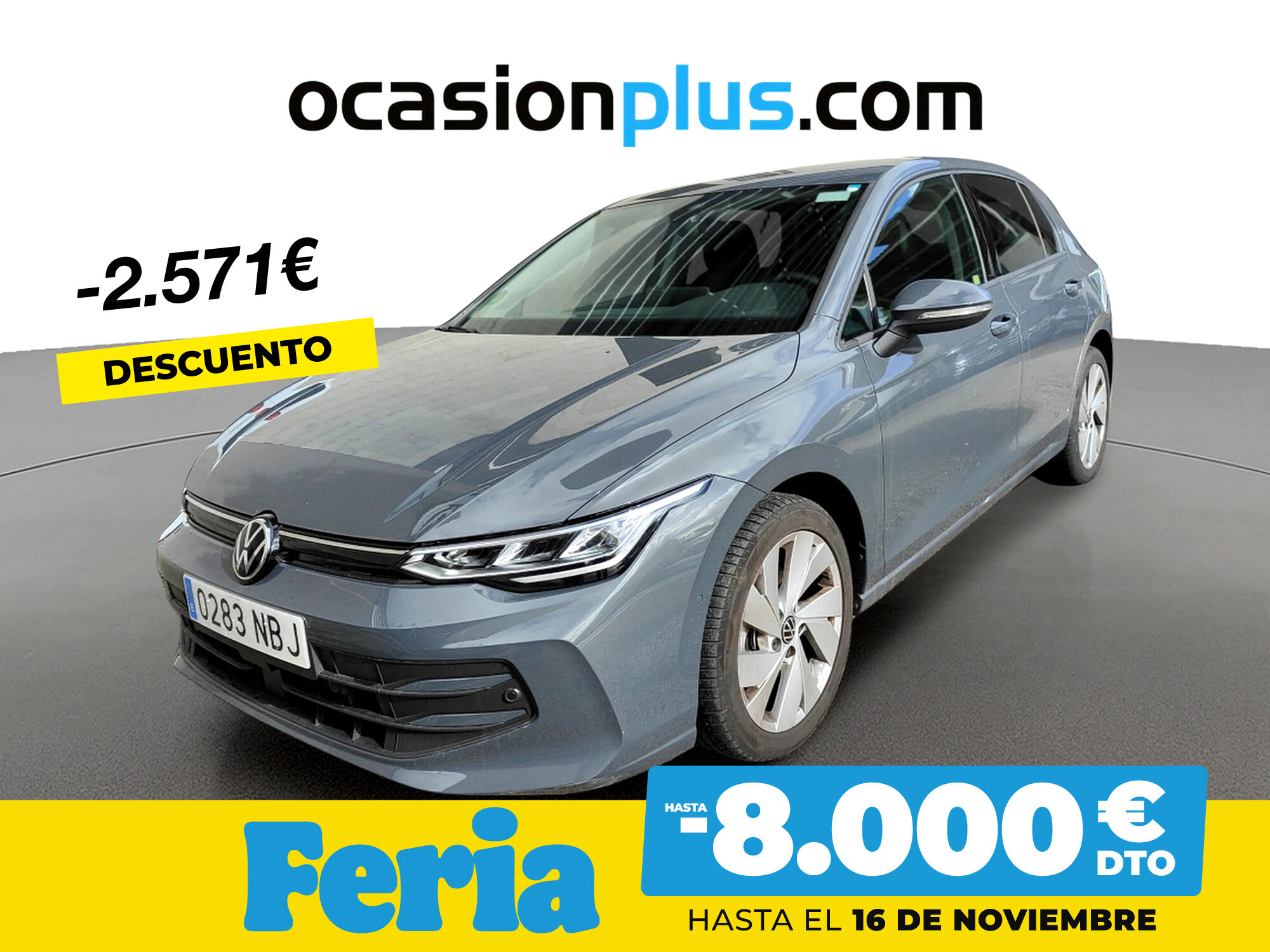 VOLKSWAGEN Golf (Más 2.0 TDI 85 kW (115 CV)) en Madrid