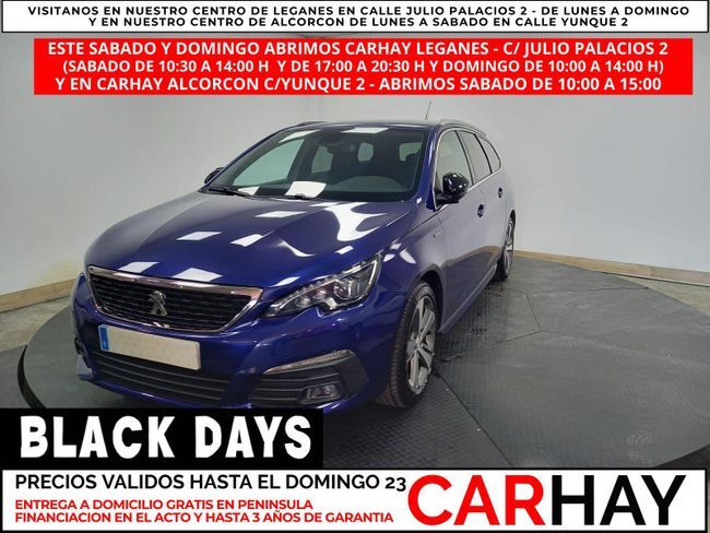 PEUGEOT 308 (SW 1.5 BLUE HDI 130 GT LINE (EU6.2) 5D) en Madrid