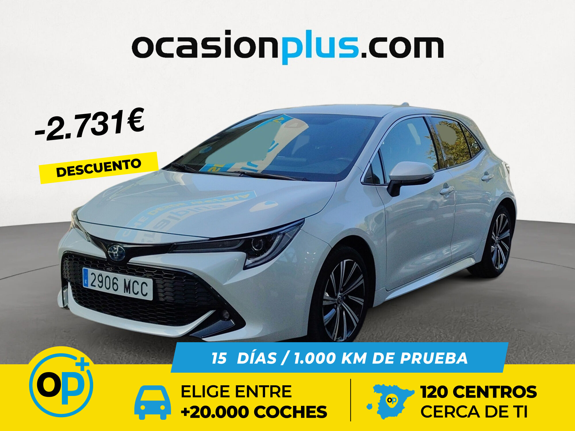 TOYOTA Corolla (1.8 125H Style E-CVT 90 kW (122 CV)) en Madrid