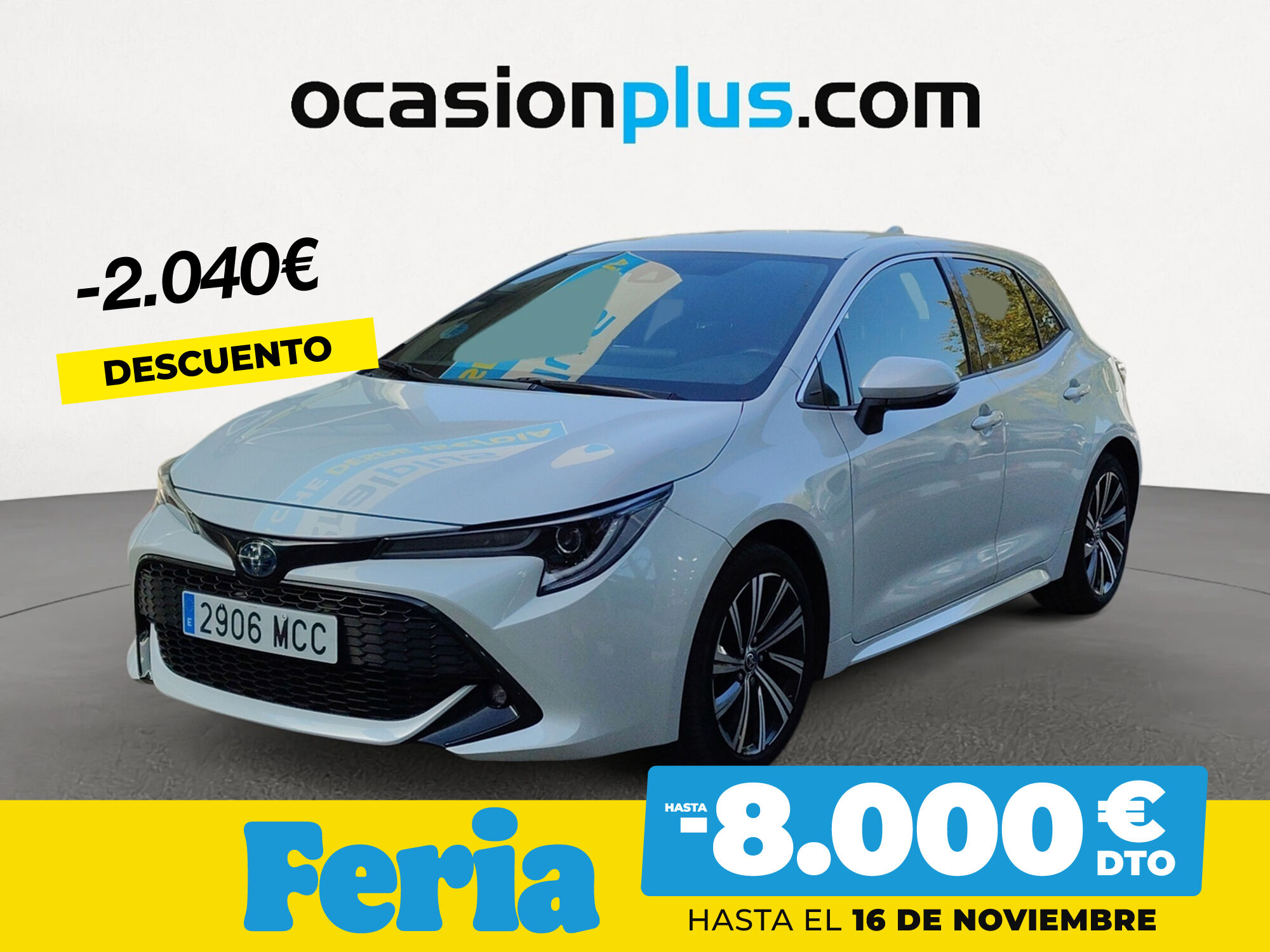 TOYOTA Corolla (1.8 125H Style E-CVT 90 kW (122 CV)) en Madrid
