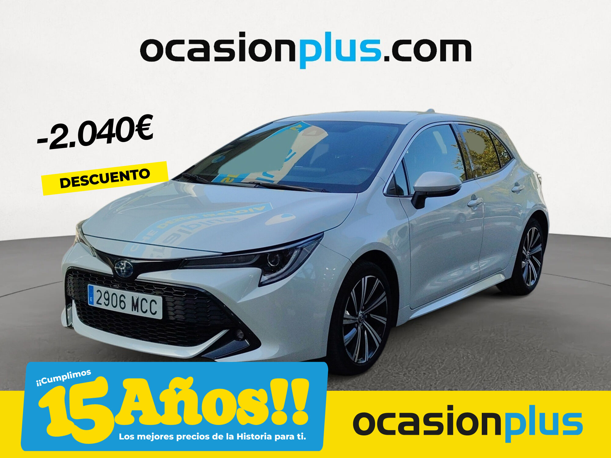 TOYOTA Corolla (1.8 125H Style E-CVT 90 kW (122 CV)) en Madrid