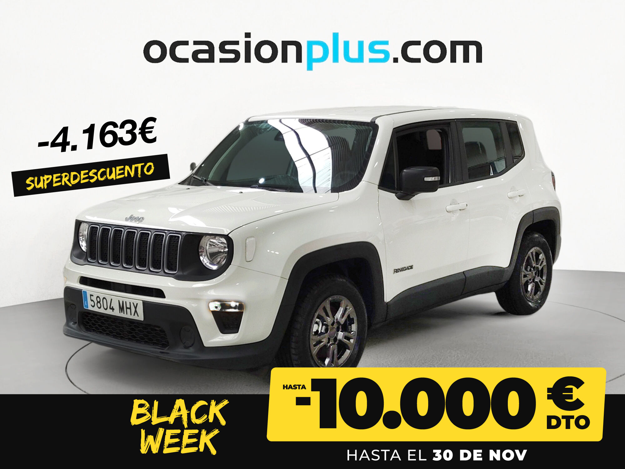 JEEP Renegade (eHybrid Longitude ATX 96 kW (130 CV)) en Madrid