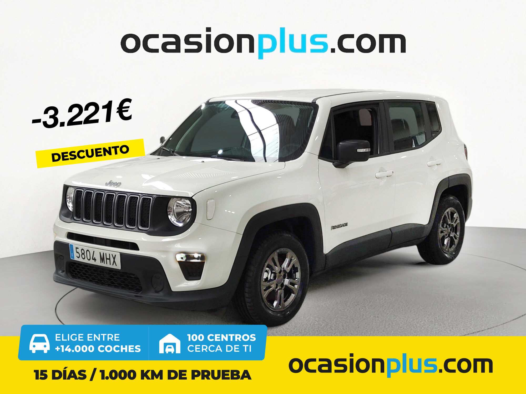 JEEP Renegade (eHybrid Longitude ATX 96 kW (130 CV)) en Madrid