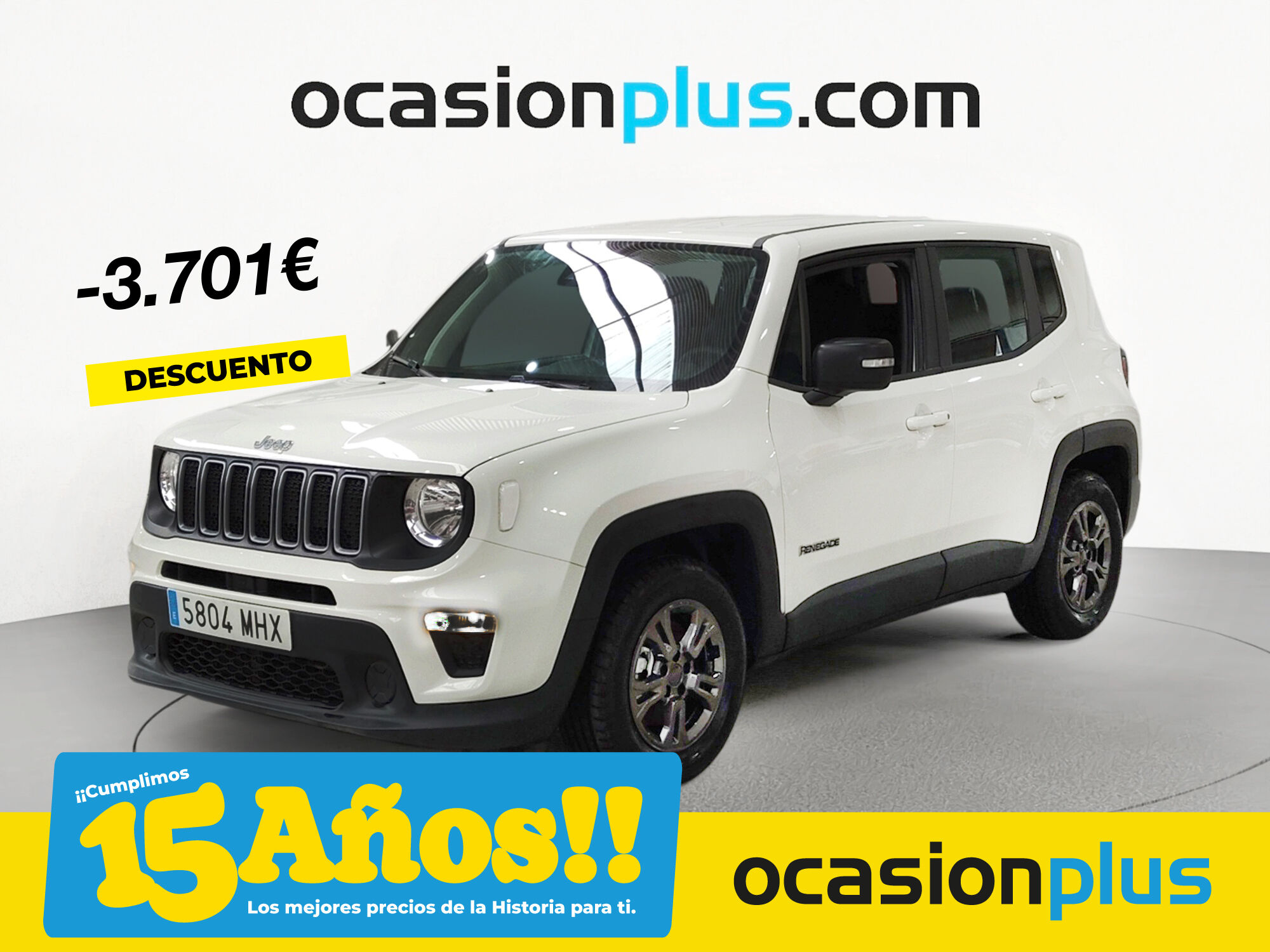 JEEP Renegade (eHybrid Longitude ATX 96 kW (130 CV)) en Madrid