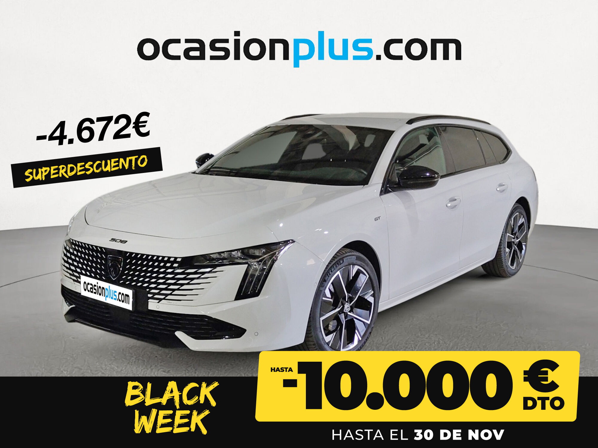 PEUGEOT 508 (BlueHDi 130 S&S GT EAT8 96 kW (130 CV)) en Madrid